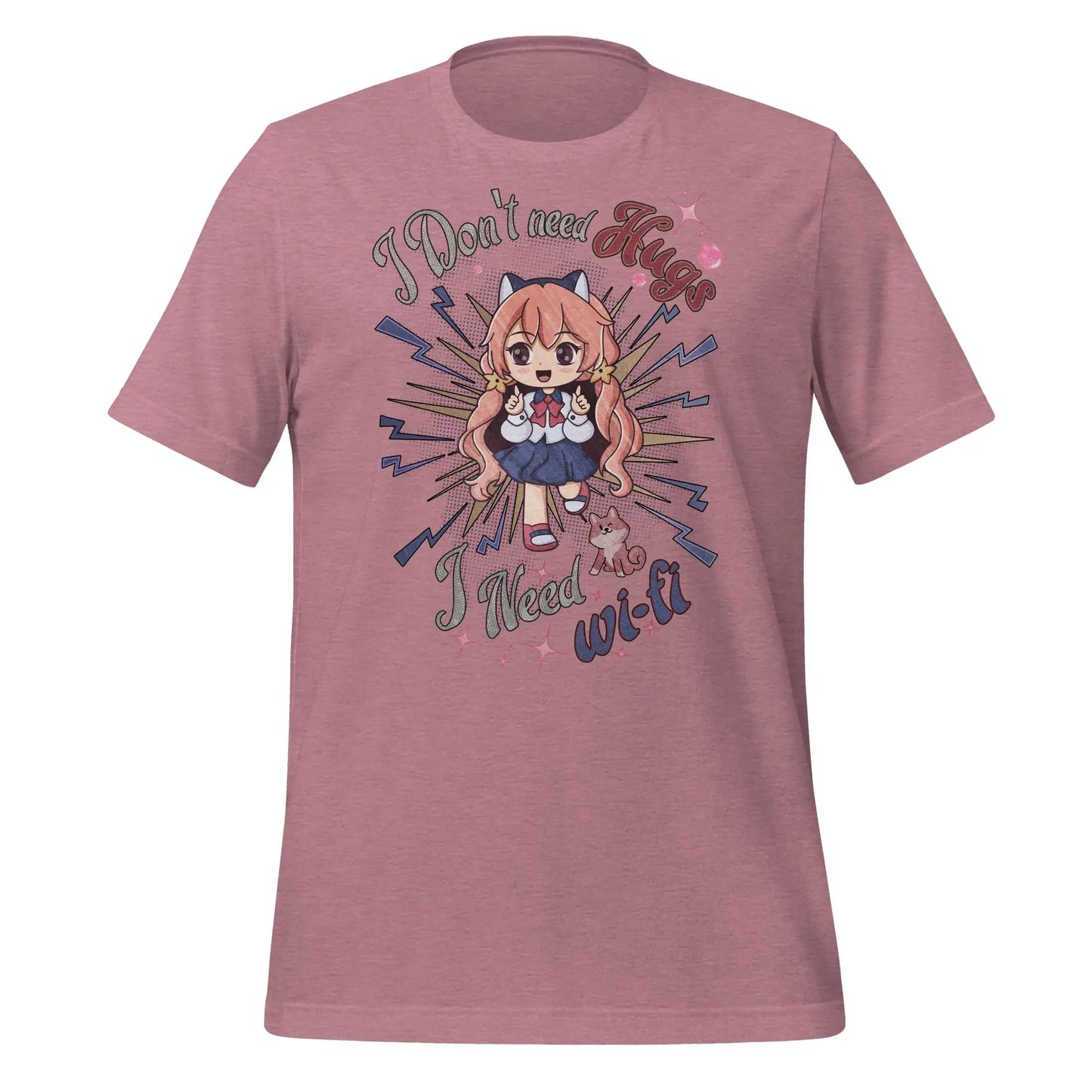 Anime wifi Unisex t-shirt by BC Ink Works