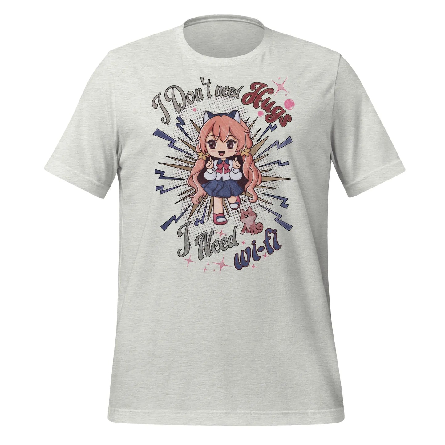 Anime wifi Unisex t-shirt by BC Ink Works