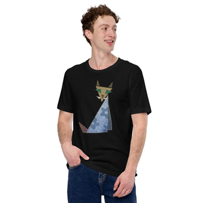 Cloth Cat Unisex t-shirt by BC Ink Works - BC Ink Works