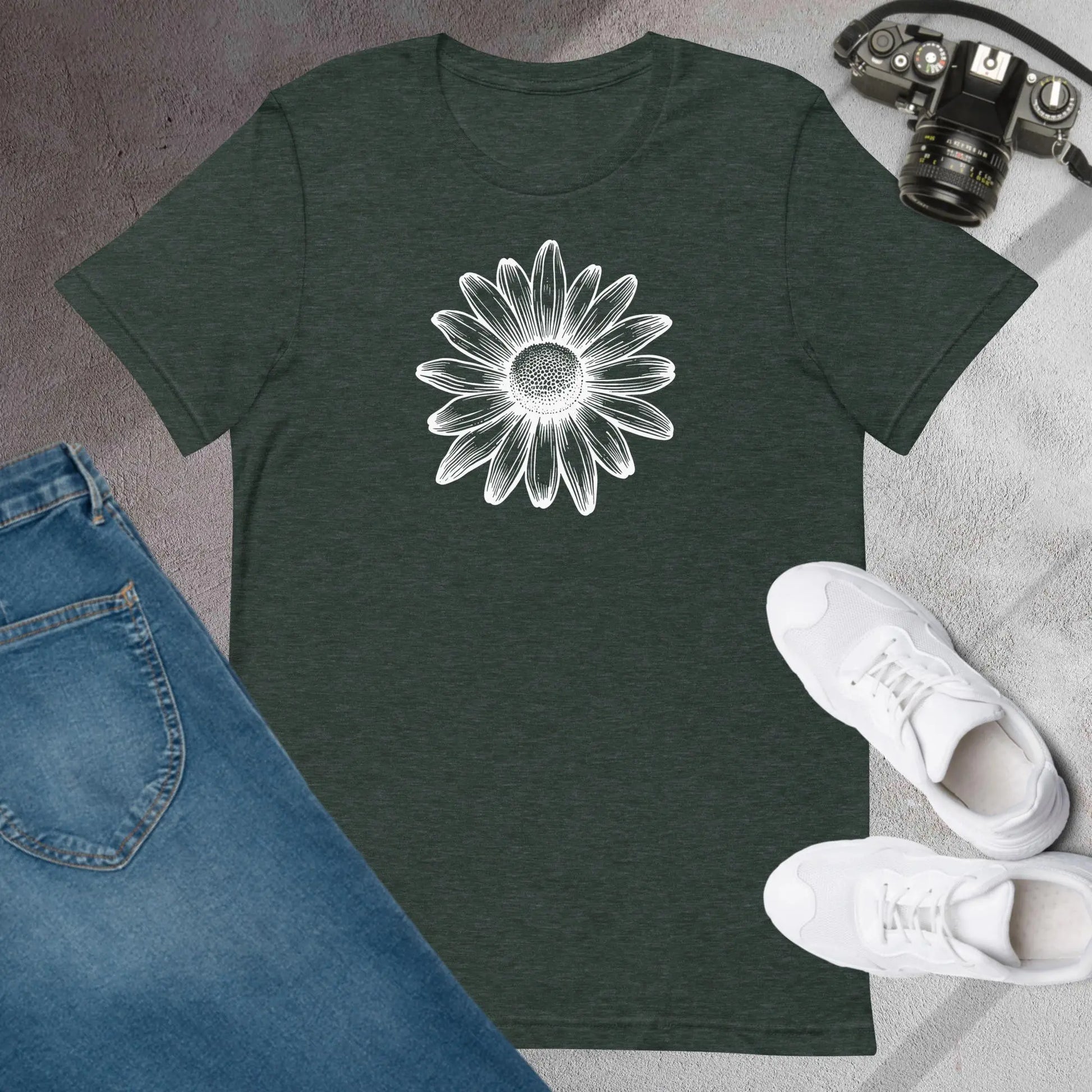 Daisy Dreams Unisex t-shirt by BC Ink Works - BC Ink Works