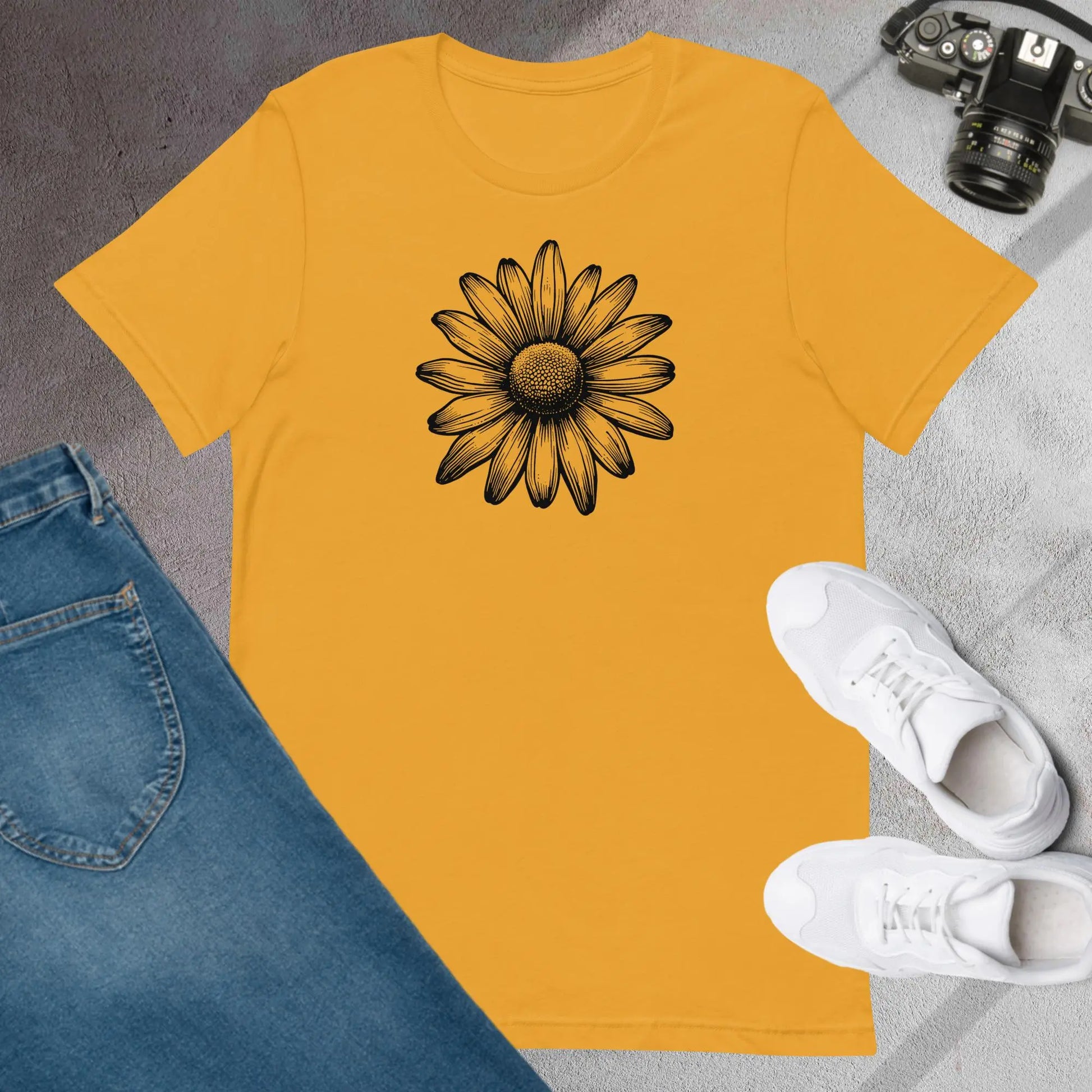 Daisy Dreams Unisex t-shirt by BC Ink Works - BC Ink Works