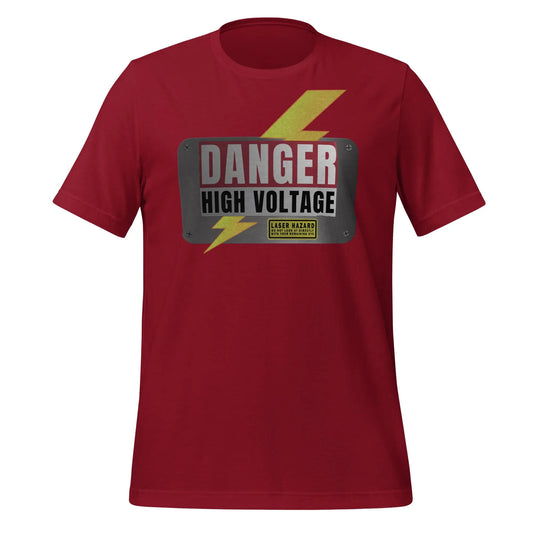 Danger Unisex t-shirt by BC Ink Works