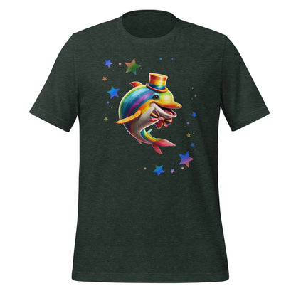 Dolphin Stars Unisex t-shirt by BC Ink Works