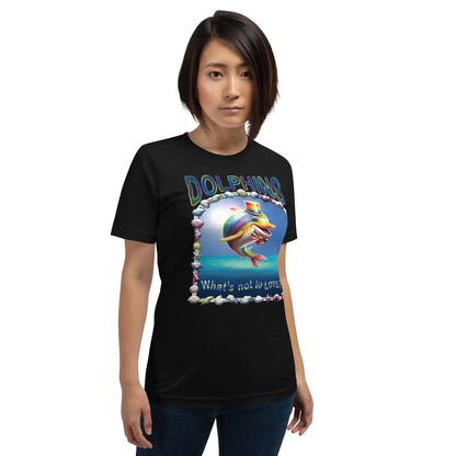 Dolphin Sea Unisex t-shirt by BC Ink Works