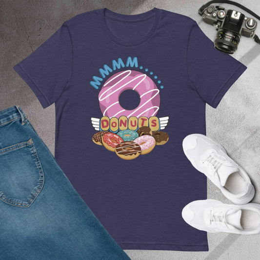 Donuts Unisex t-shirt by BC Ink Works - BC Ink Works