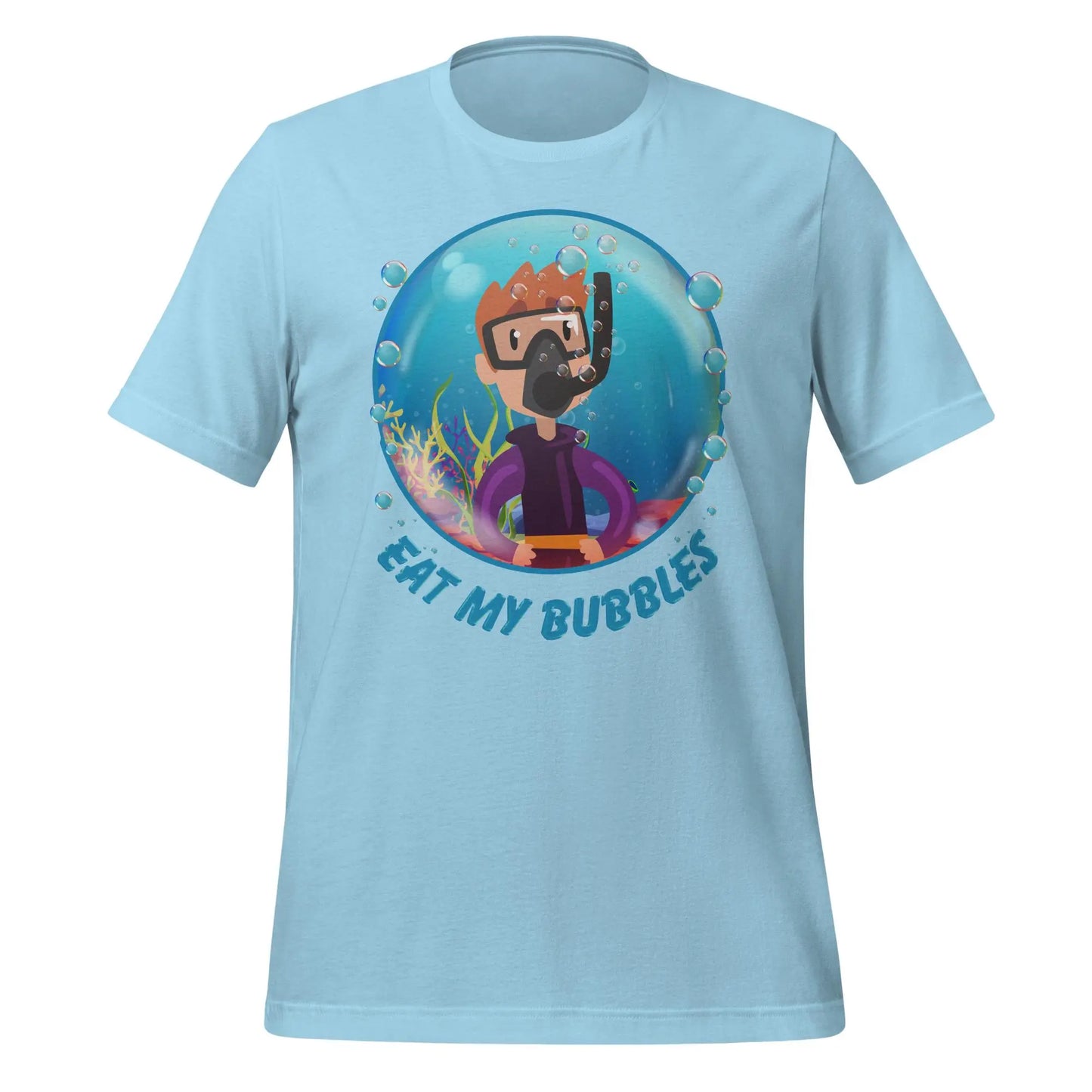 Eat my Bubbles Snorkel Unisex t-shirt by BC Ink Works - BC Ink Works