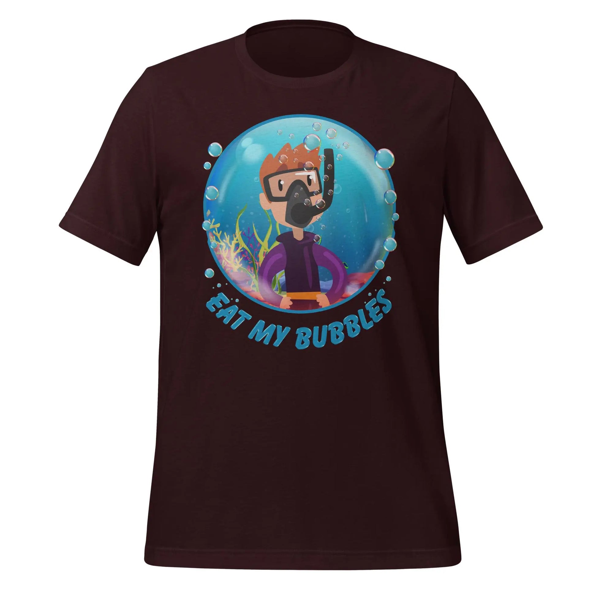 Eat my Bubbles Snorkel Unisex t-shirt by BC Ink Works - BC Ink Works