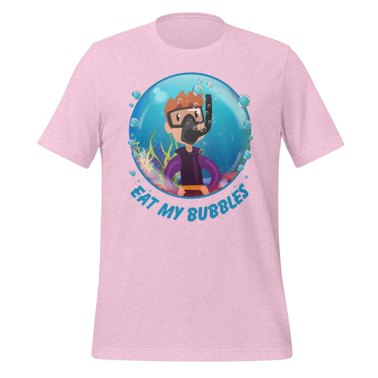 Eat my Bubbles Snorkel Unisex t-shirt by BC Ink Works - BC Ink Works