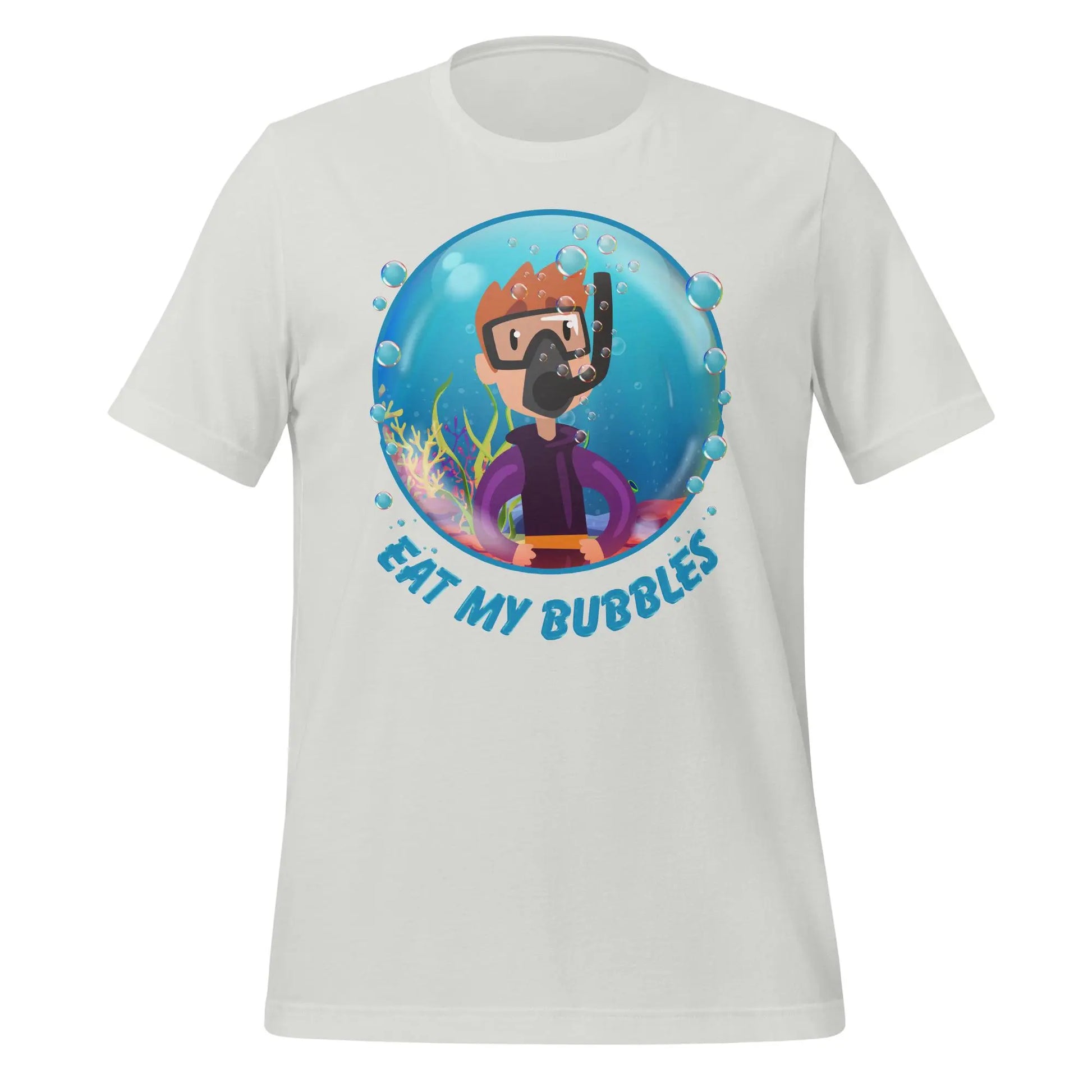 Eat my Bubbles Snorkel Unisex t-shirt by BC Ink Works - BC Ink Works