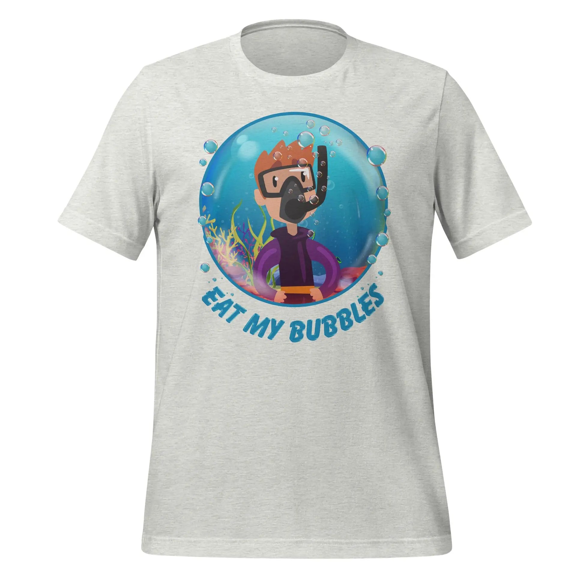 Eat my Bubbles Snorkel Unisex t-shirt by BC Ink Works - BC Ink Works