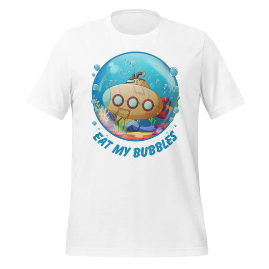 Eat my Bubbles Submarine Unisex t-shirt by BC Ink Works - BC Ink Works