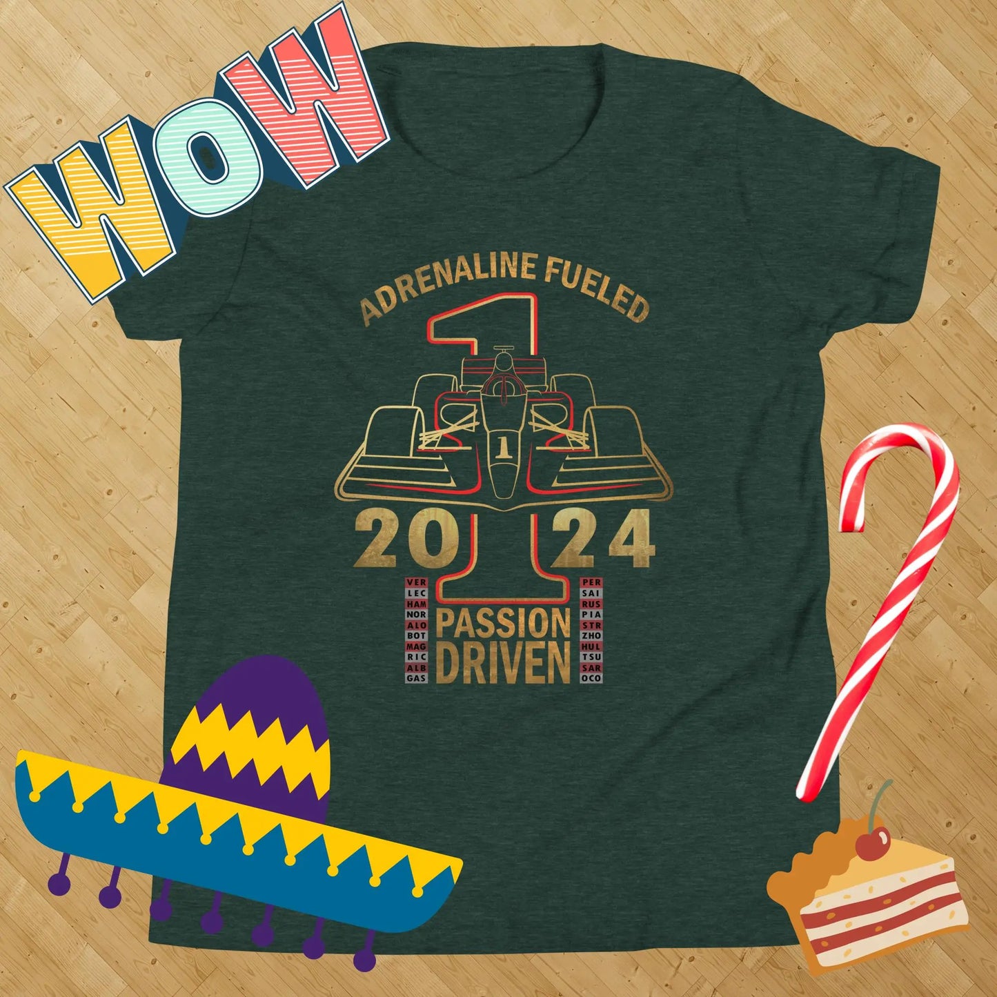 Formula Racing Kids t-shirt by BC Ink Works - BC Ink Works