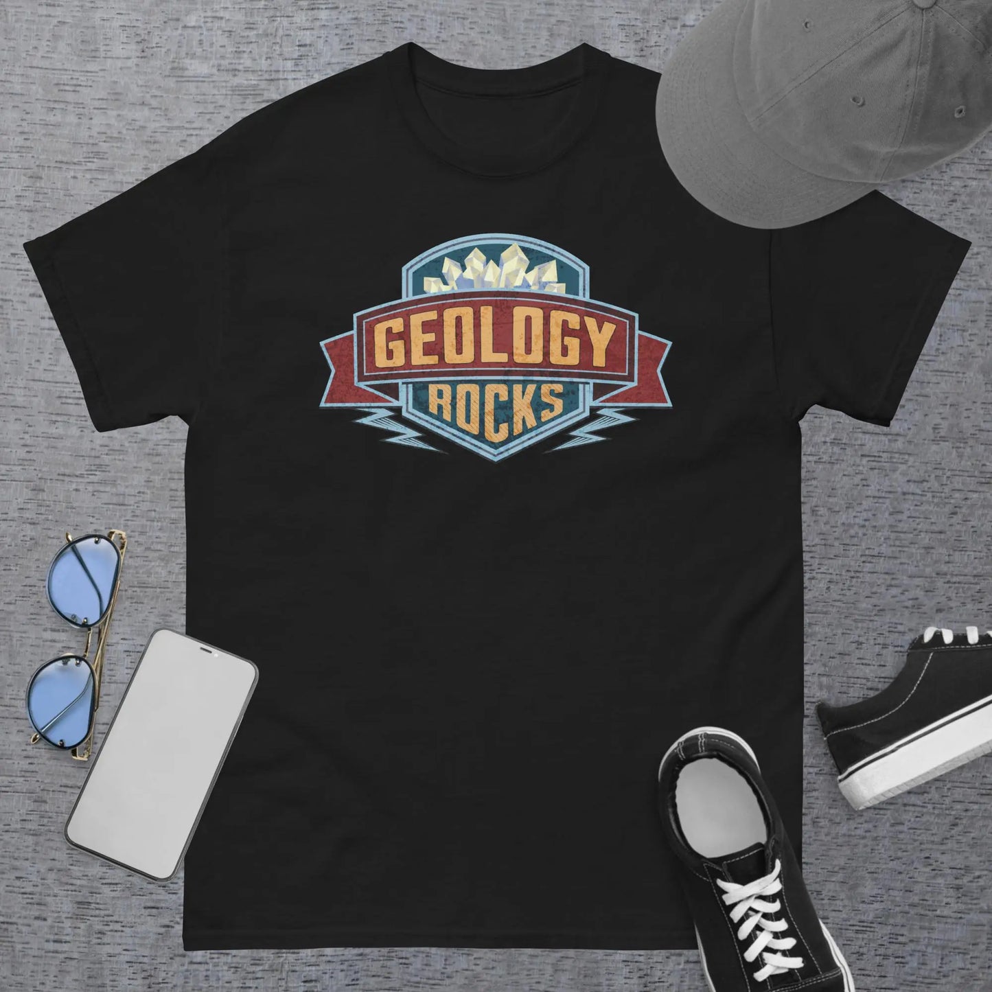 Geology Rocks Men's Classic t-shirt by BC Ink Works - BC Ink Works