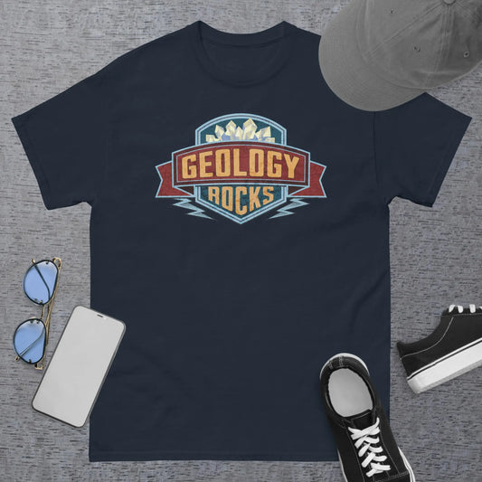Geology Rocks Men's Classic t-shirt by BC Ink Works - BC Ink Works
