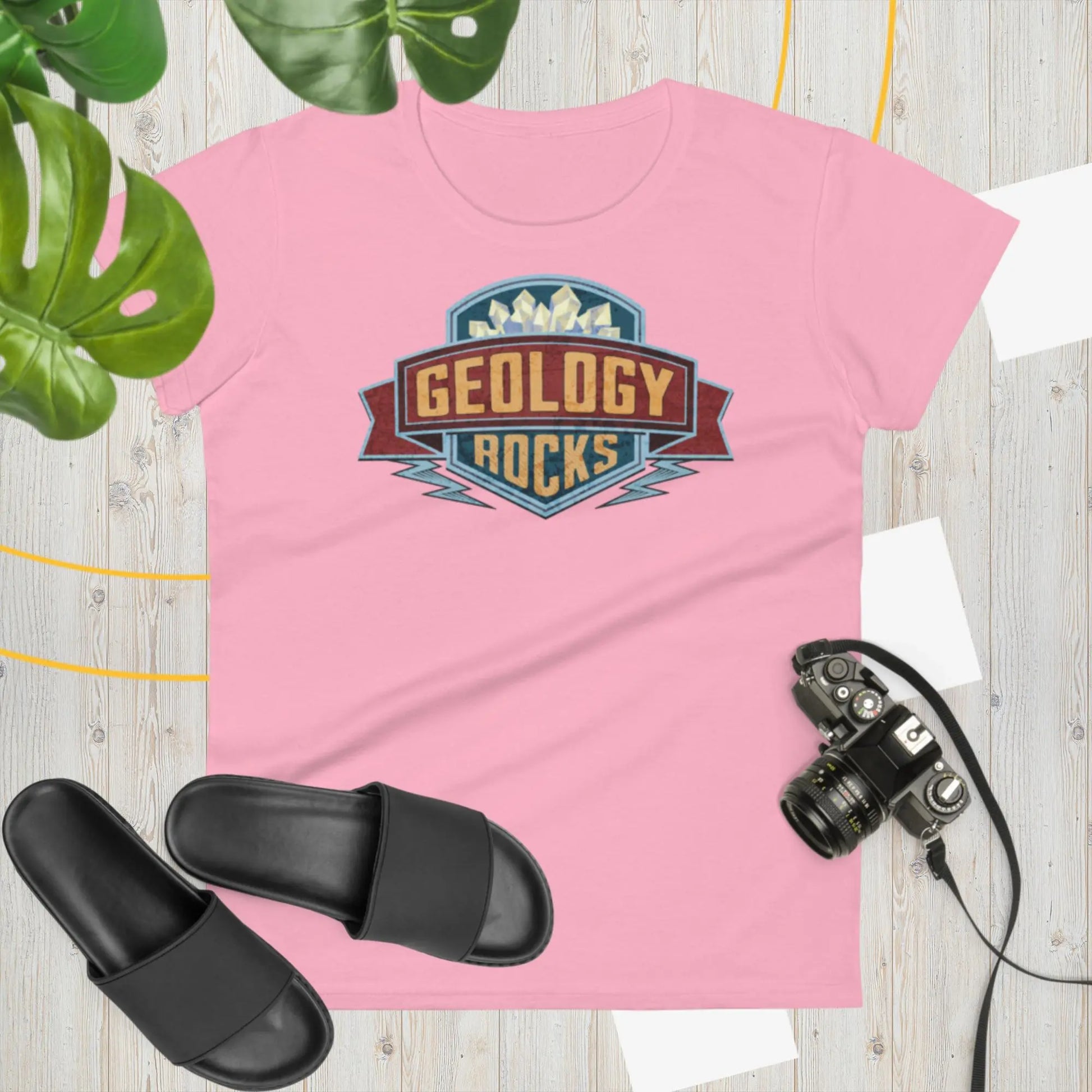 Geology Rocks Women's Fashion Fit t-shirt by BC Ink Works - BC Ink Works