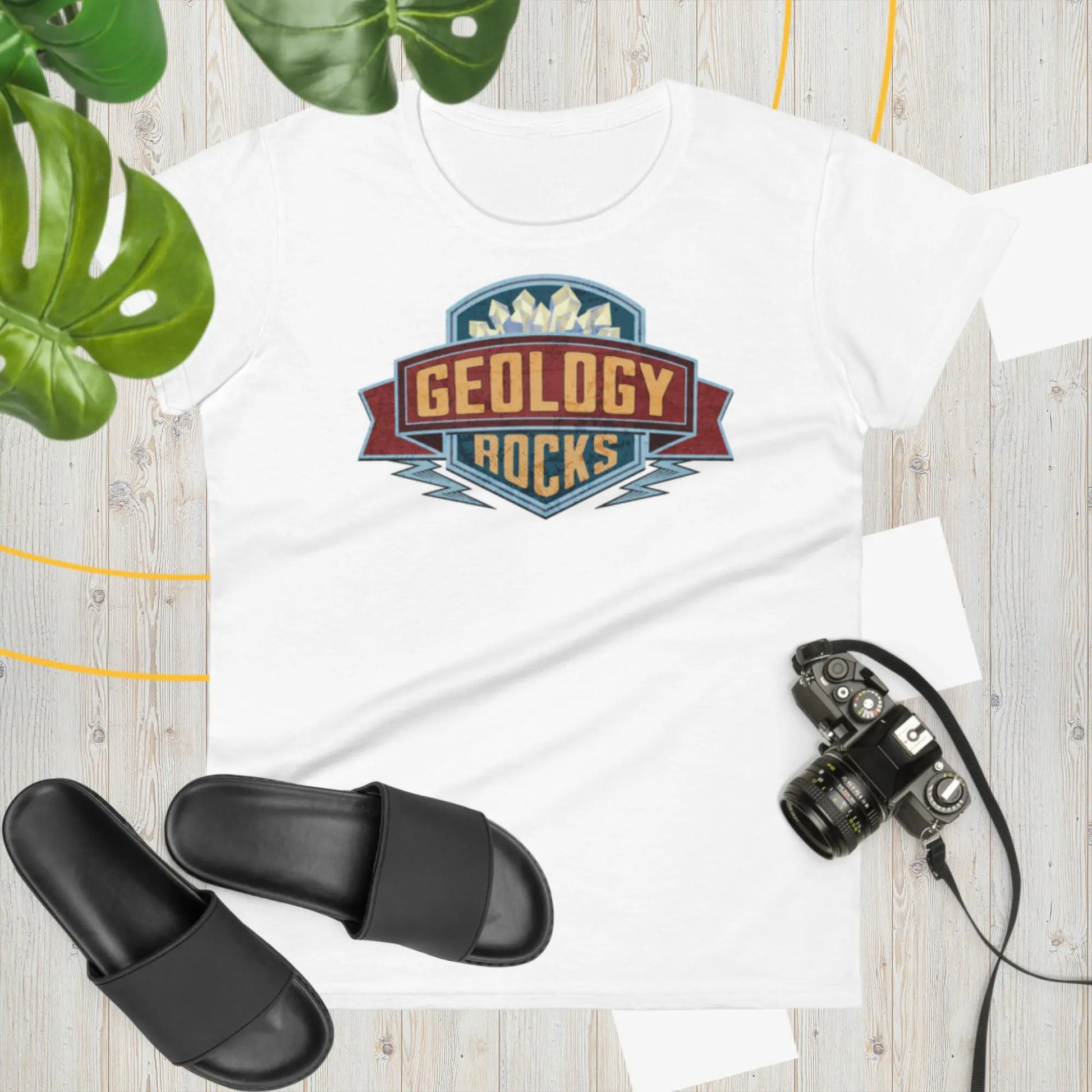 Geology Rocks Women's Fashion Fit t-shirt by BC Ink Works - BC Ink Works