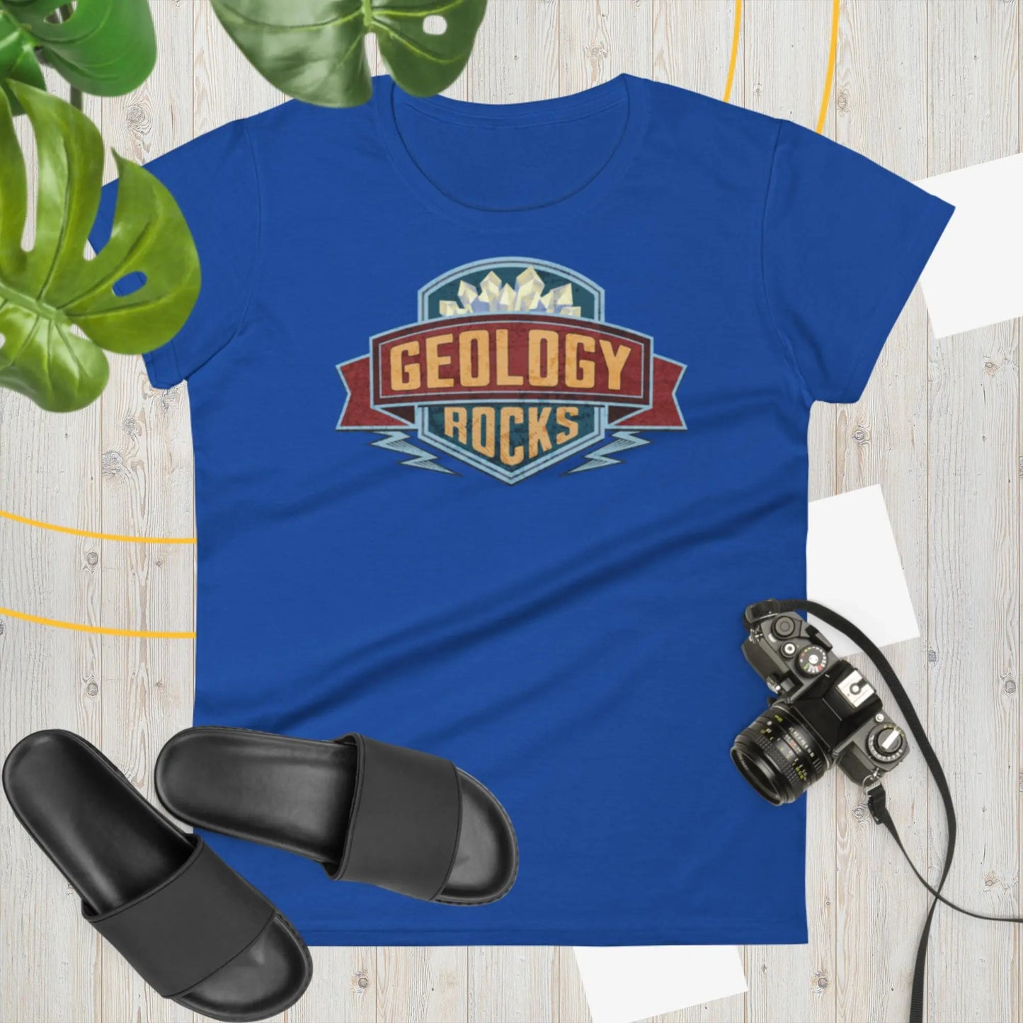 Geology Rocks Women's Fashion Fit t-shirt by BC Ink Works - BC Ink Works