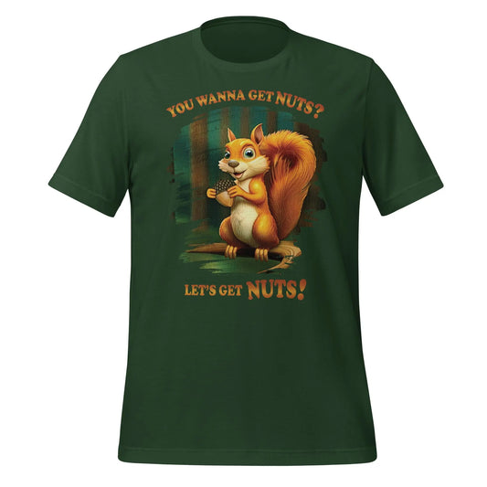 Get Nuts Unisex t-shirt by BC Ink Works