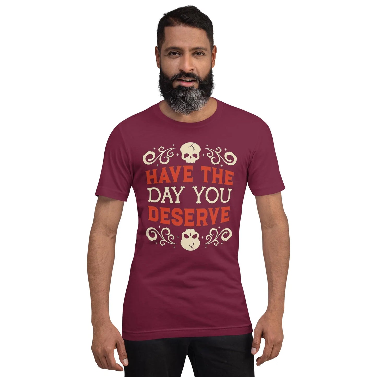 Have the Day Skulls Unisex t-shirt by BC Ink Works - BC Ink Works