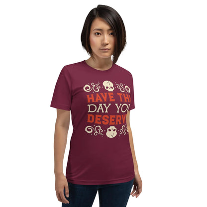 Have the Day Skulls Unisex t-shirt by BC Ink Works - BC Ink Works