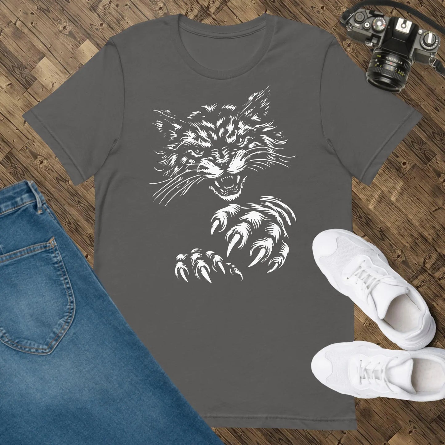 Jungle Cat Unisex t-shirt by BC Ink Works - BC Ink Works