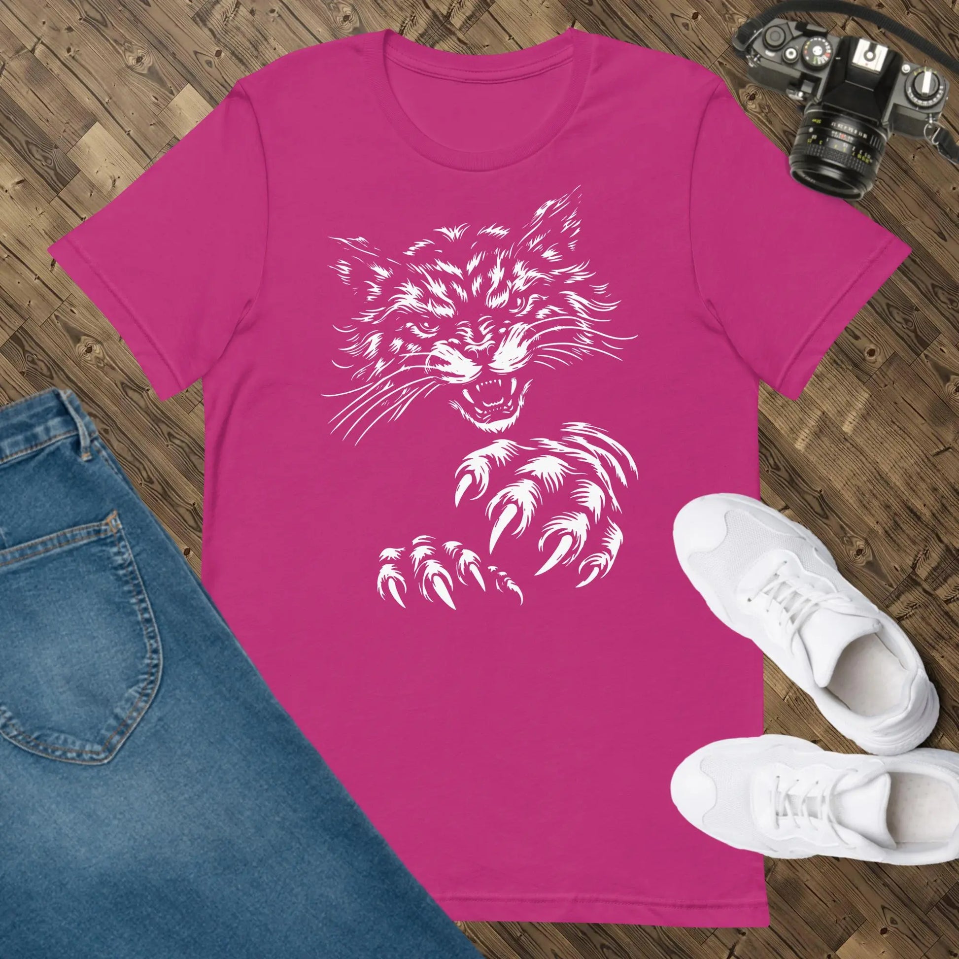 Jungle Cat Unisex t-shirt by BC Ink Works - BC Ink Works