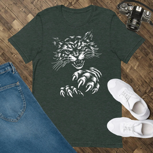 Jungle Cat Unisex t-shirt by BC Ink Works - BC Ink Works