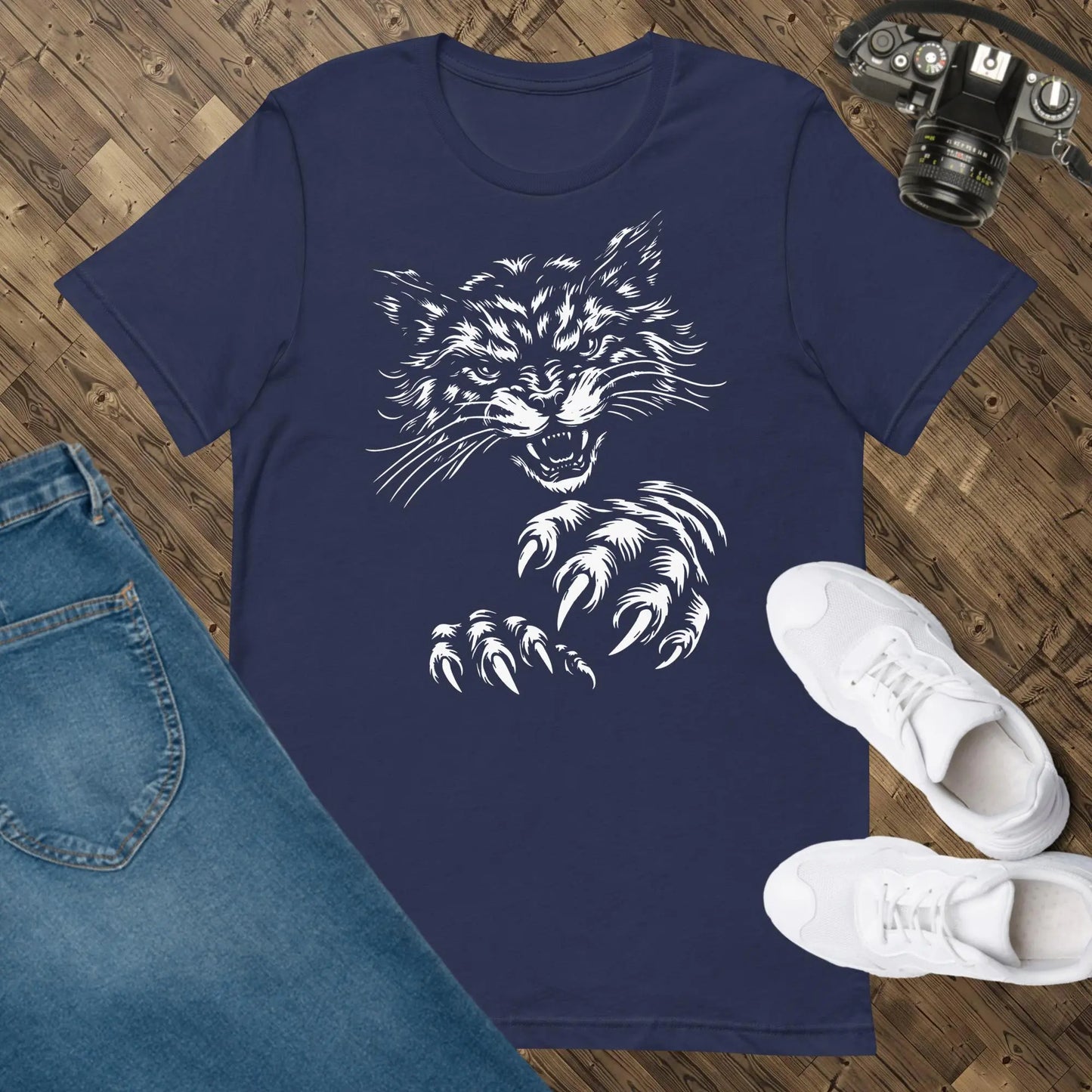 Jungle Cat Unisex t-shirt by BC Ink Works - BC Ink Works