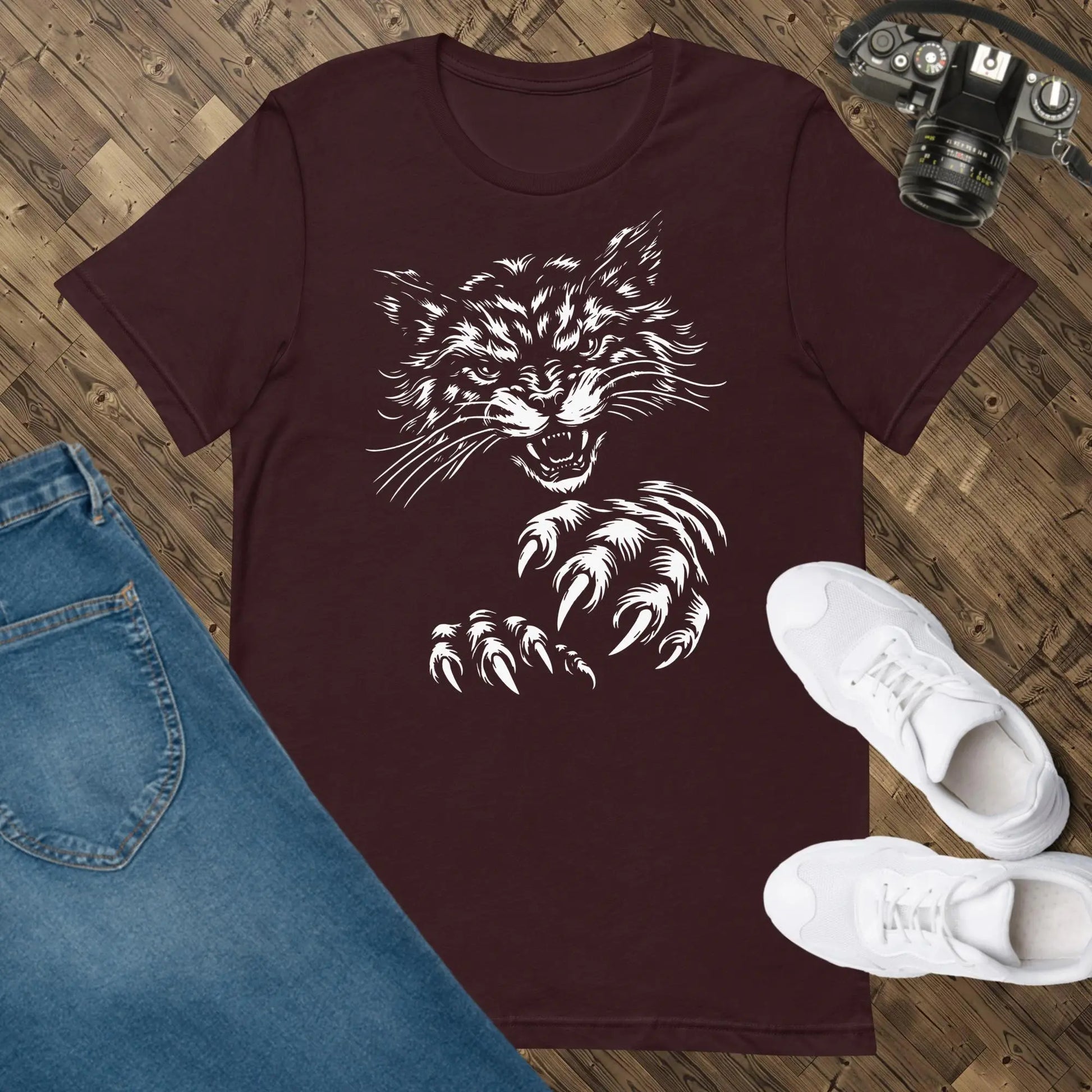 Jungle Cat Unisex t-shirt by BC Ink Works - BC Ink Works