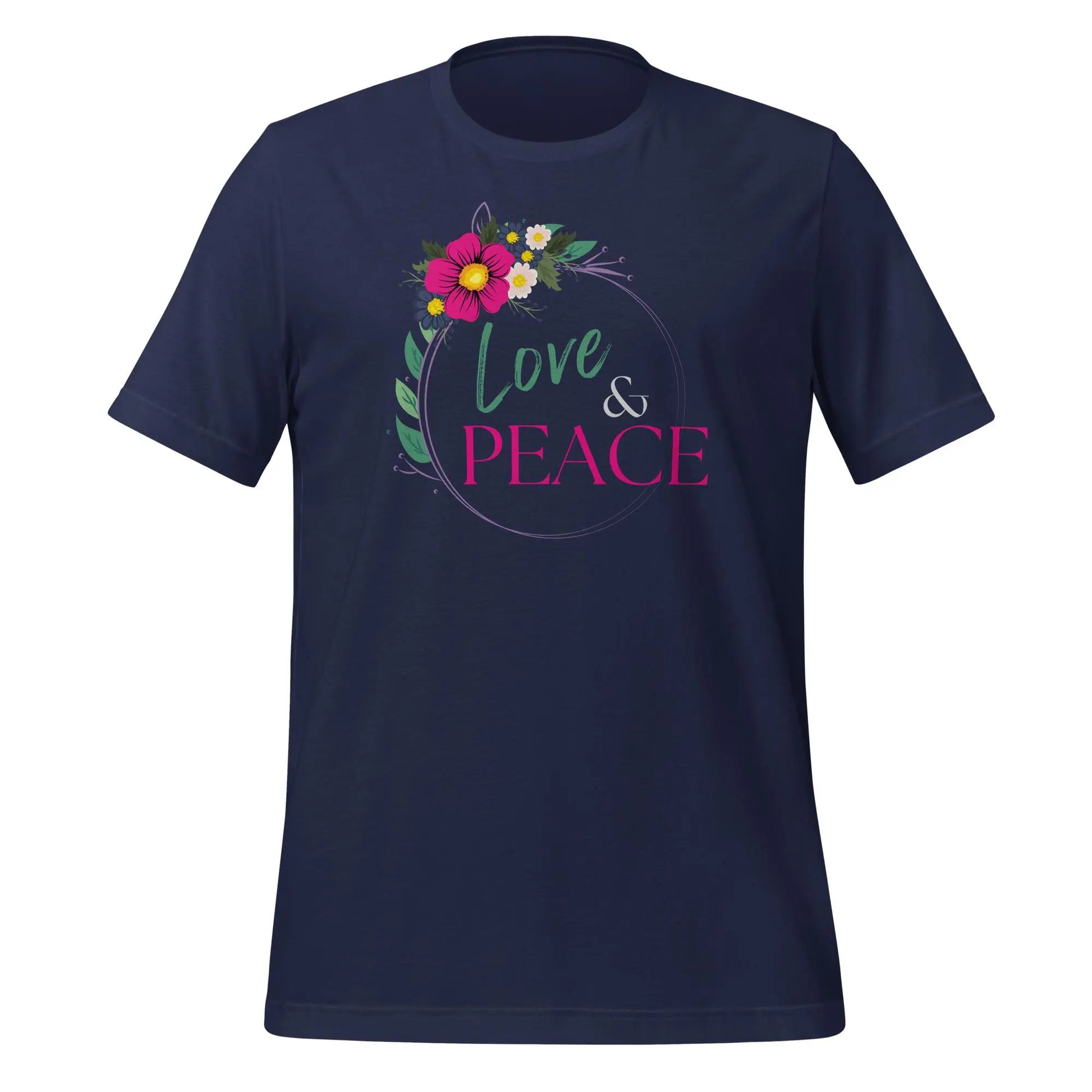 Love and Peace Unisex t-shirt by BC Ink Works - BC Ink Works