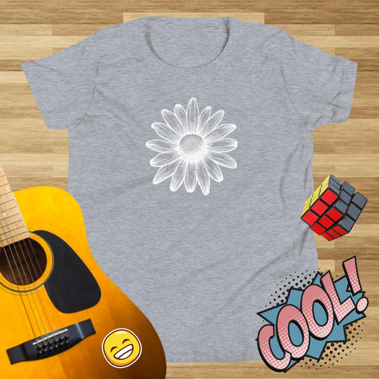 Pride Daisies Row Kids t-shirt by BC Ink Works - BC Ink Works