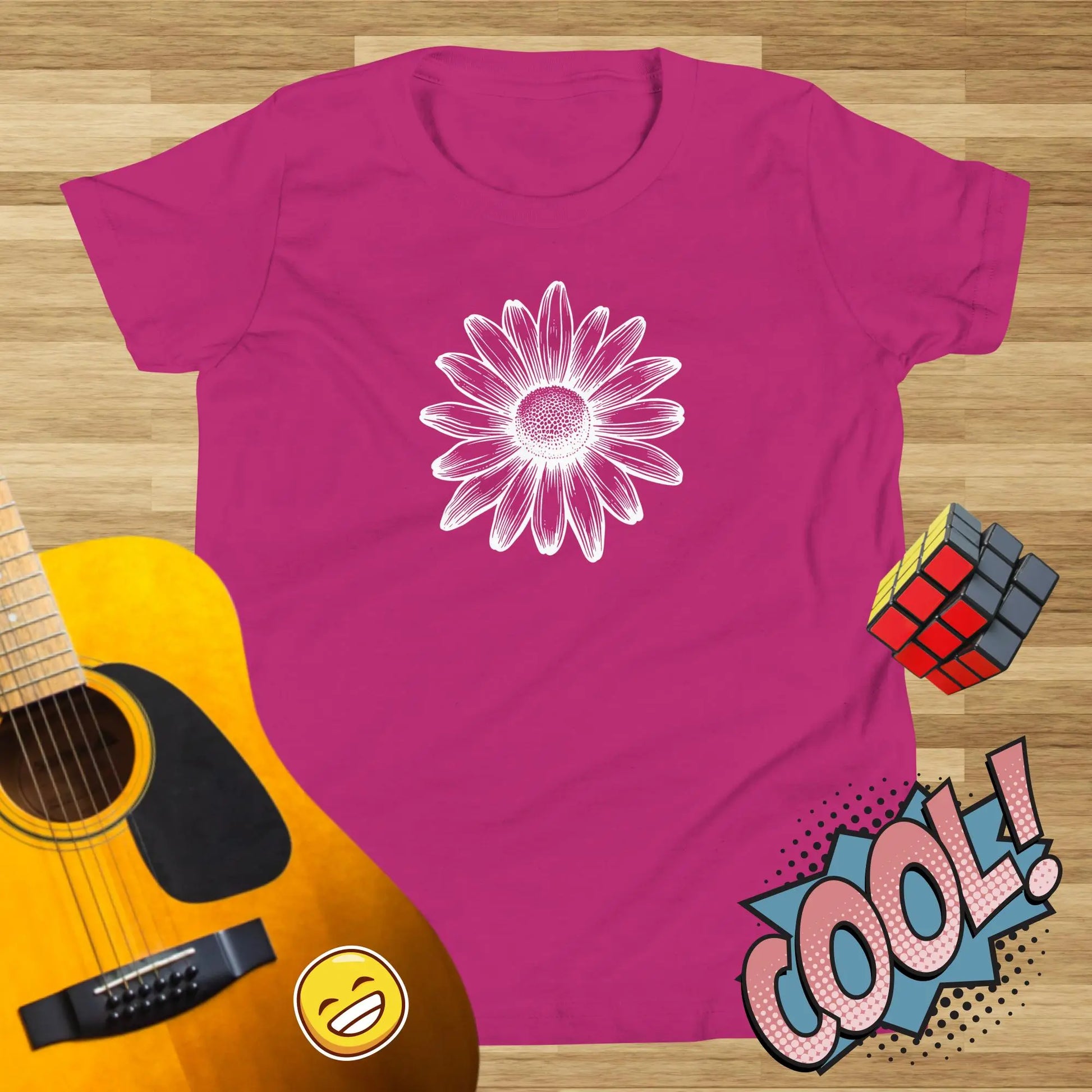 Pride Daisies Row Kids t-shirt by BC Ink Works - BC Ink Works