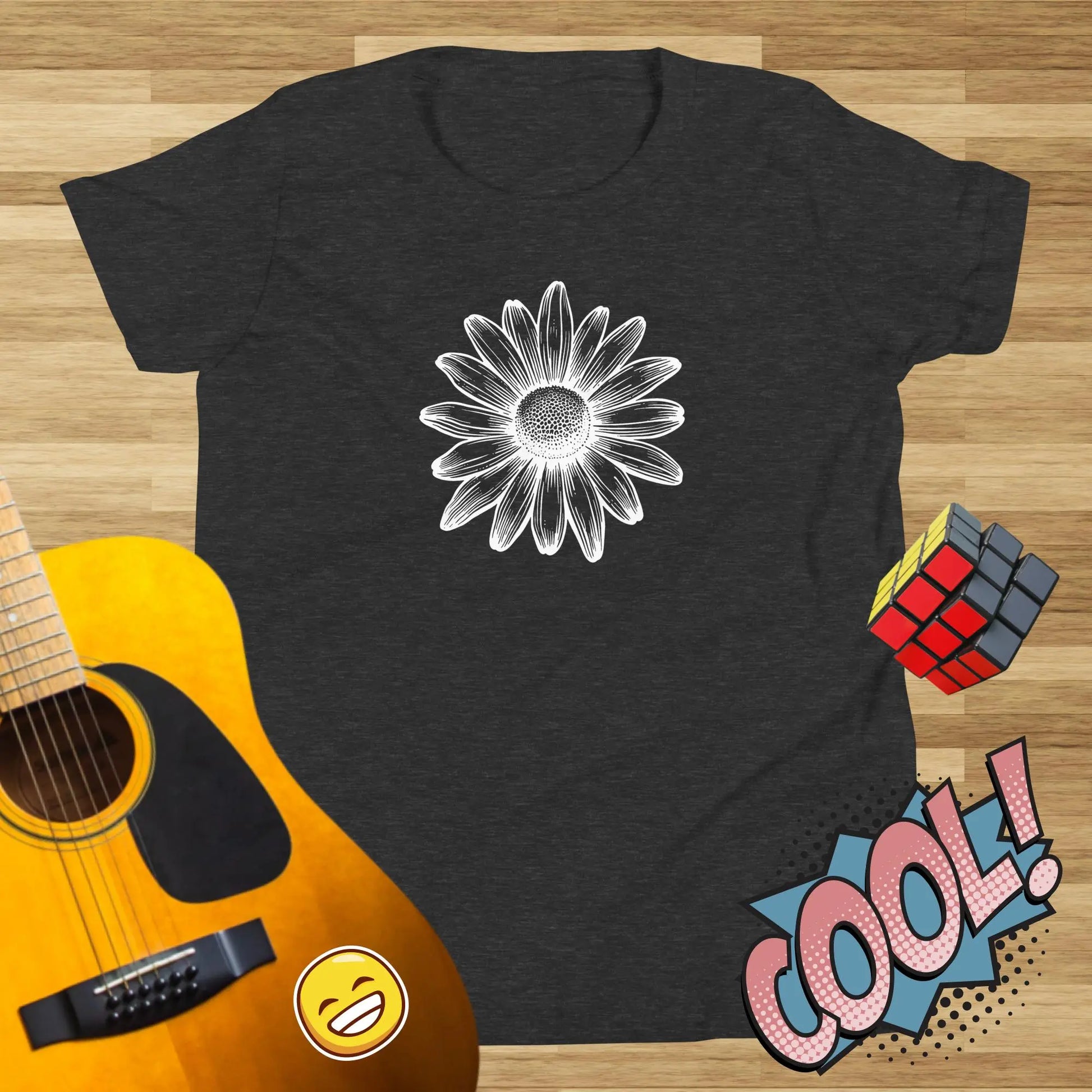 Pride Daisies Row Kids t-shirt by BC Ink Works - BC Ink Works