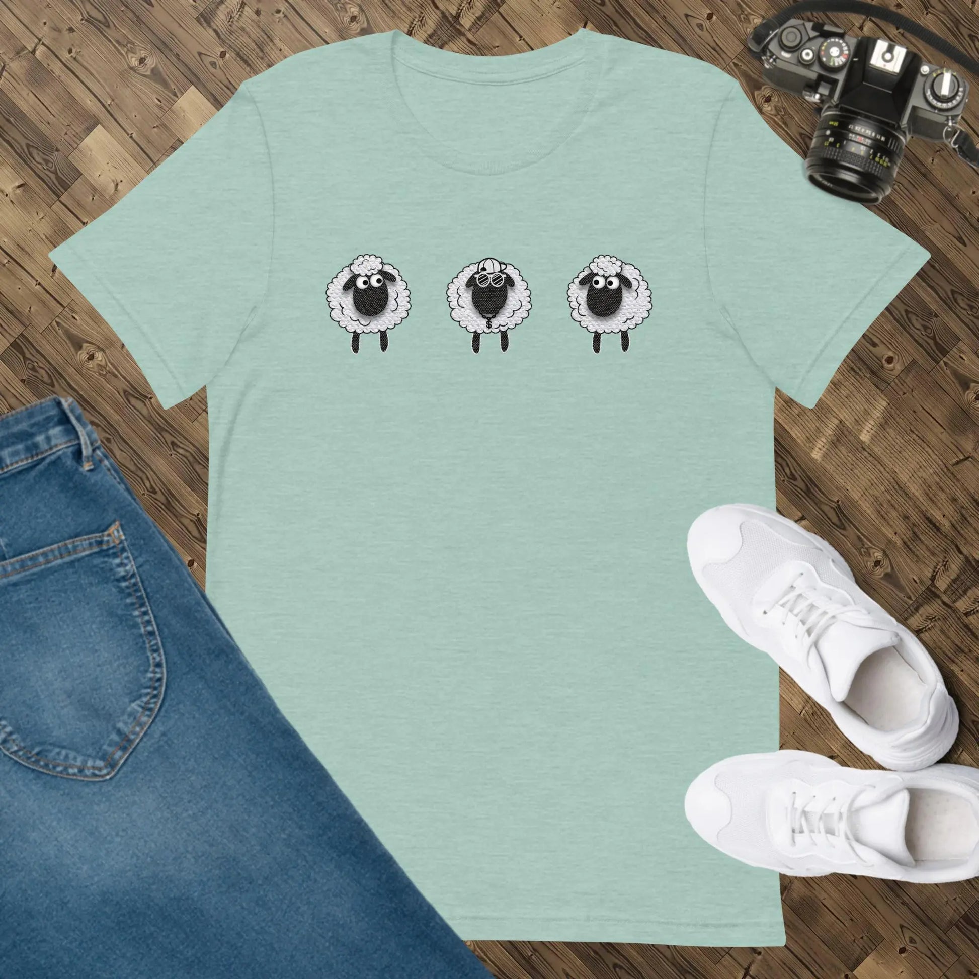 Sheep Bling Unisex t-shirt by BC Ink Works - BC Ink Works