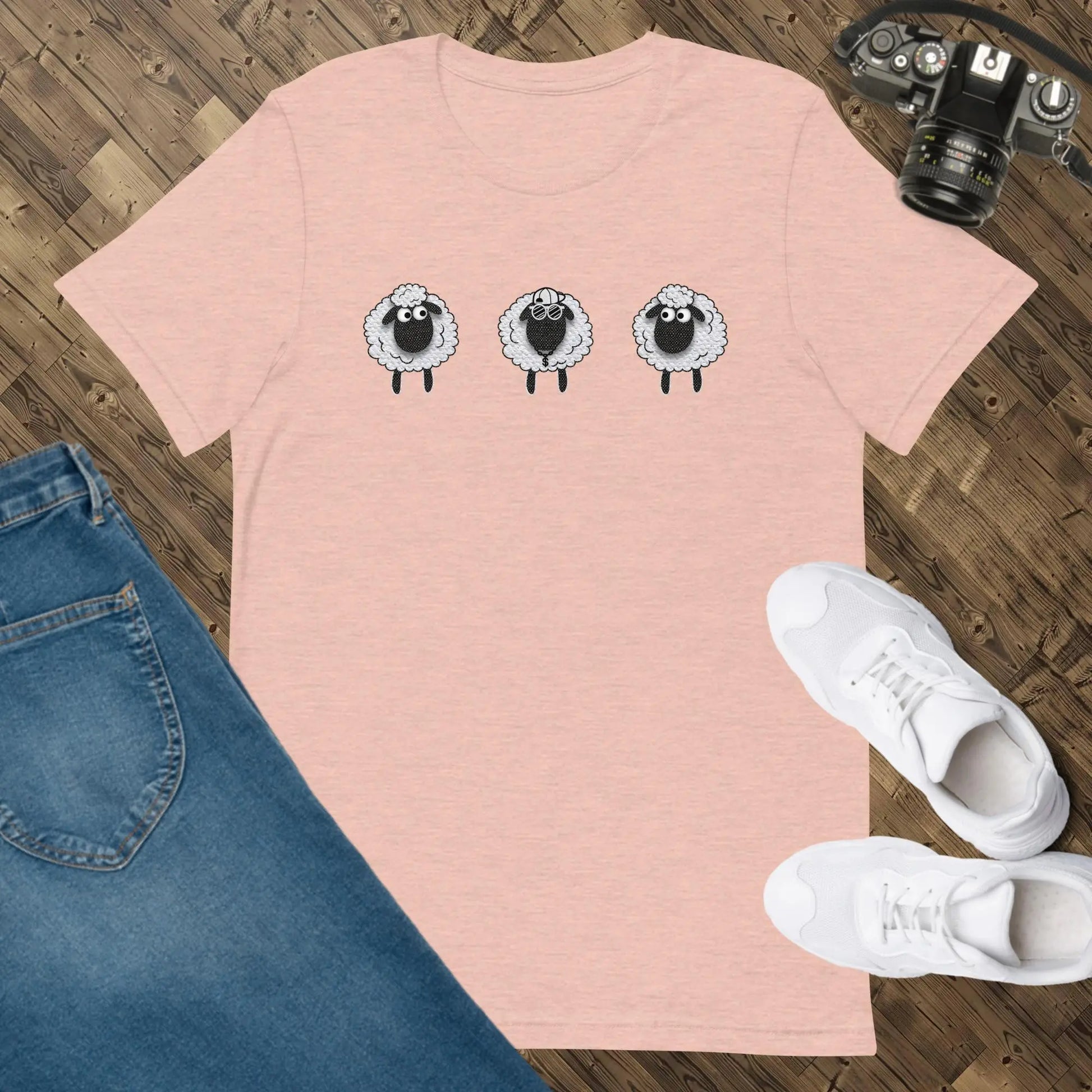 Sheep Bling Unisex t-shirt by BC Ink Works - BC Ink Works