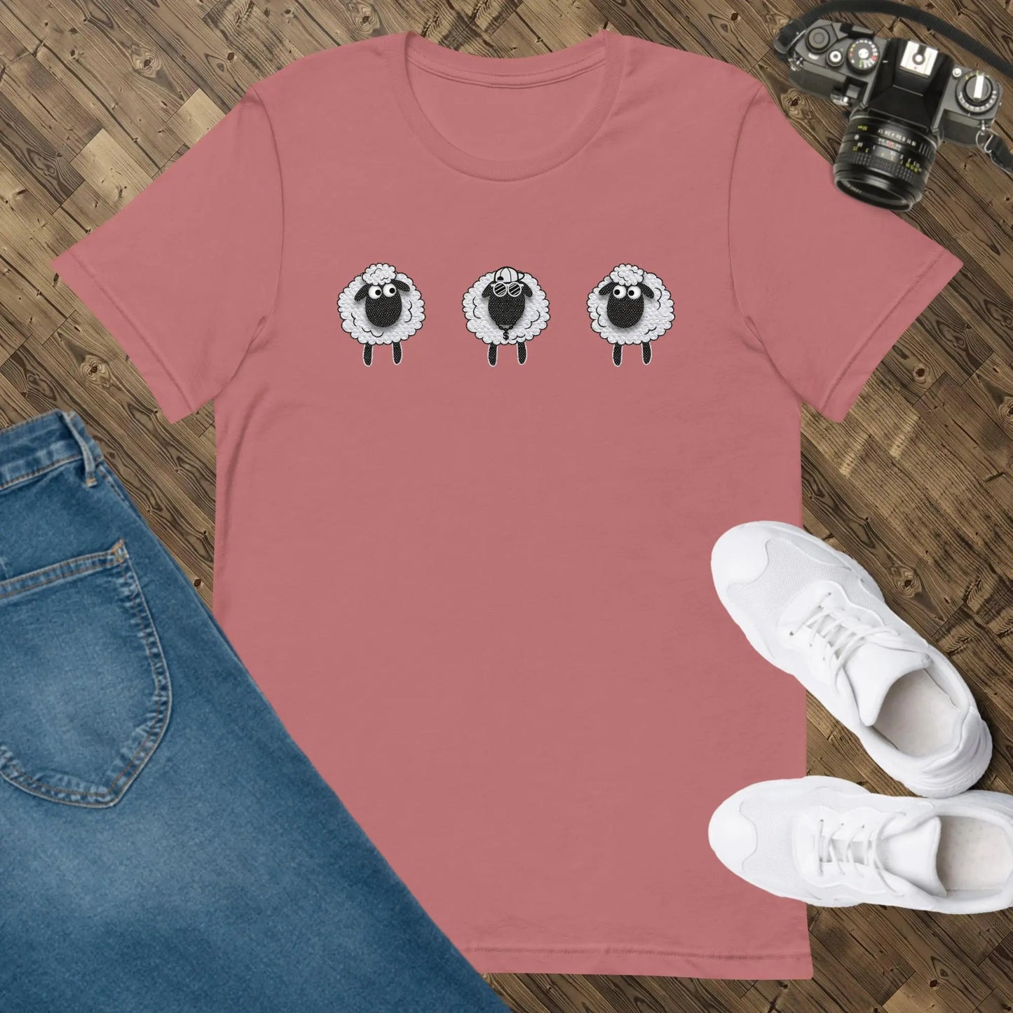 Sheep Bling Unisex t-shirt by BC Ink Works - BC Ink Works