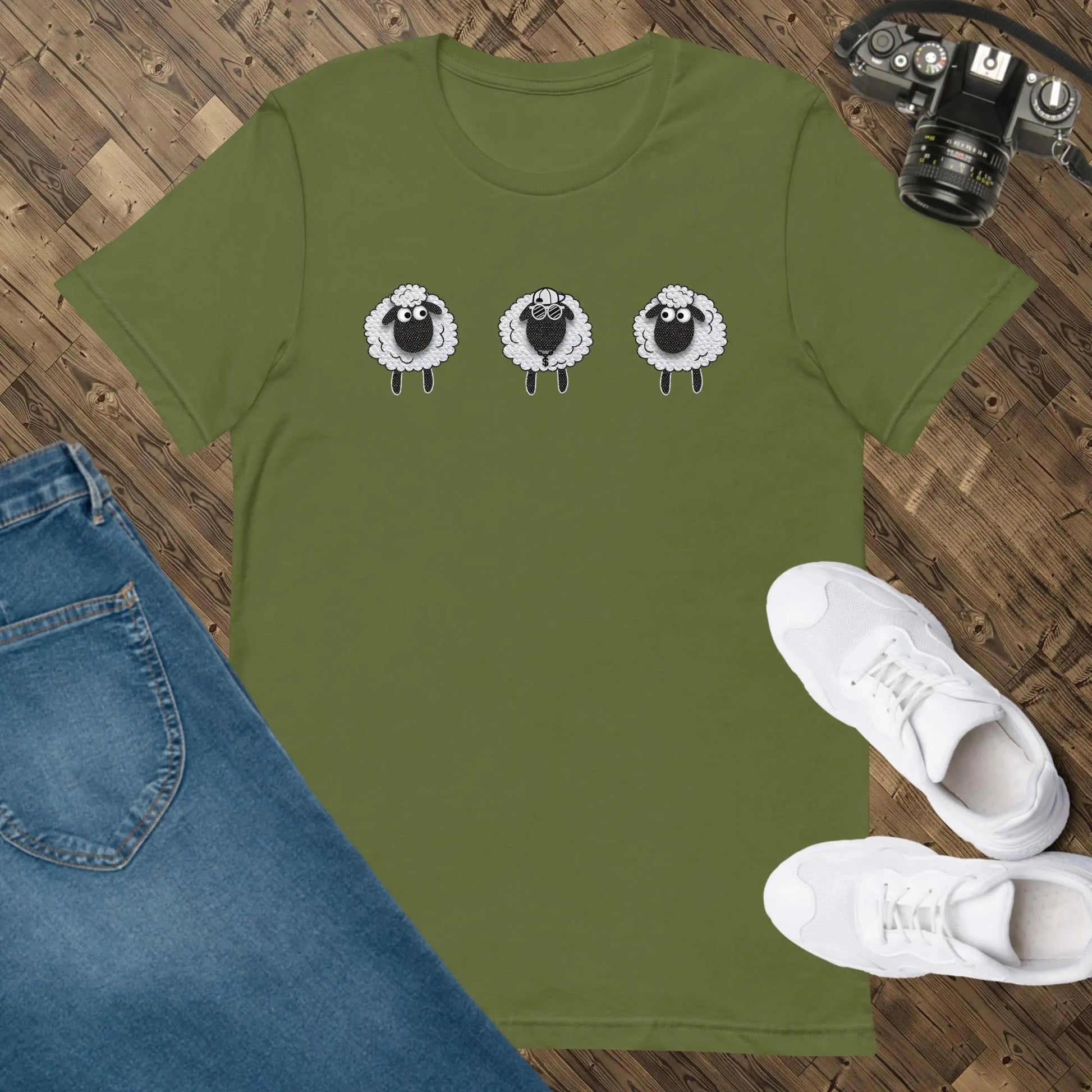 Sheep Bling Unisex t-shirt by BC Ink Works - BC Ink Works