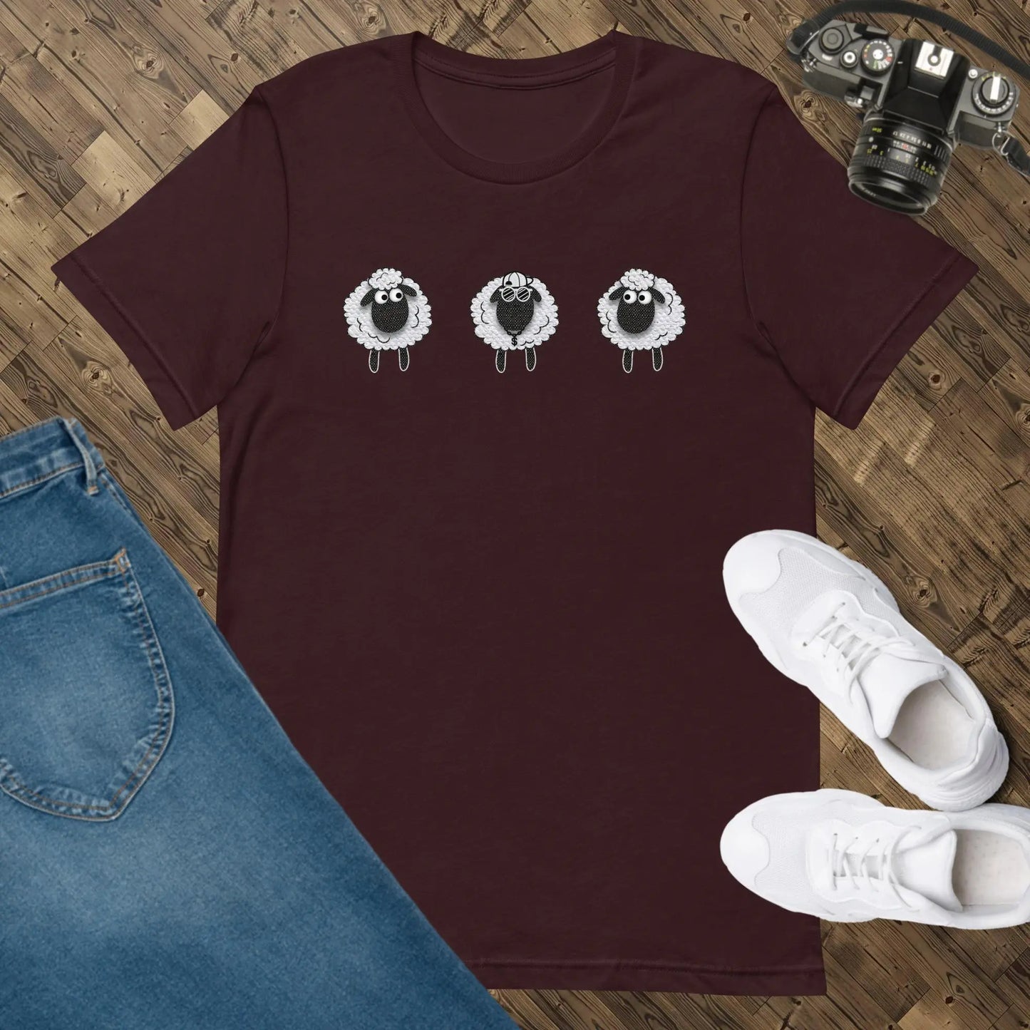 Sheep Bling Unisex t-shirt by BC Ink Works - BC Ink Works