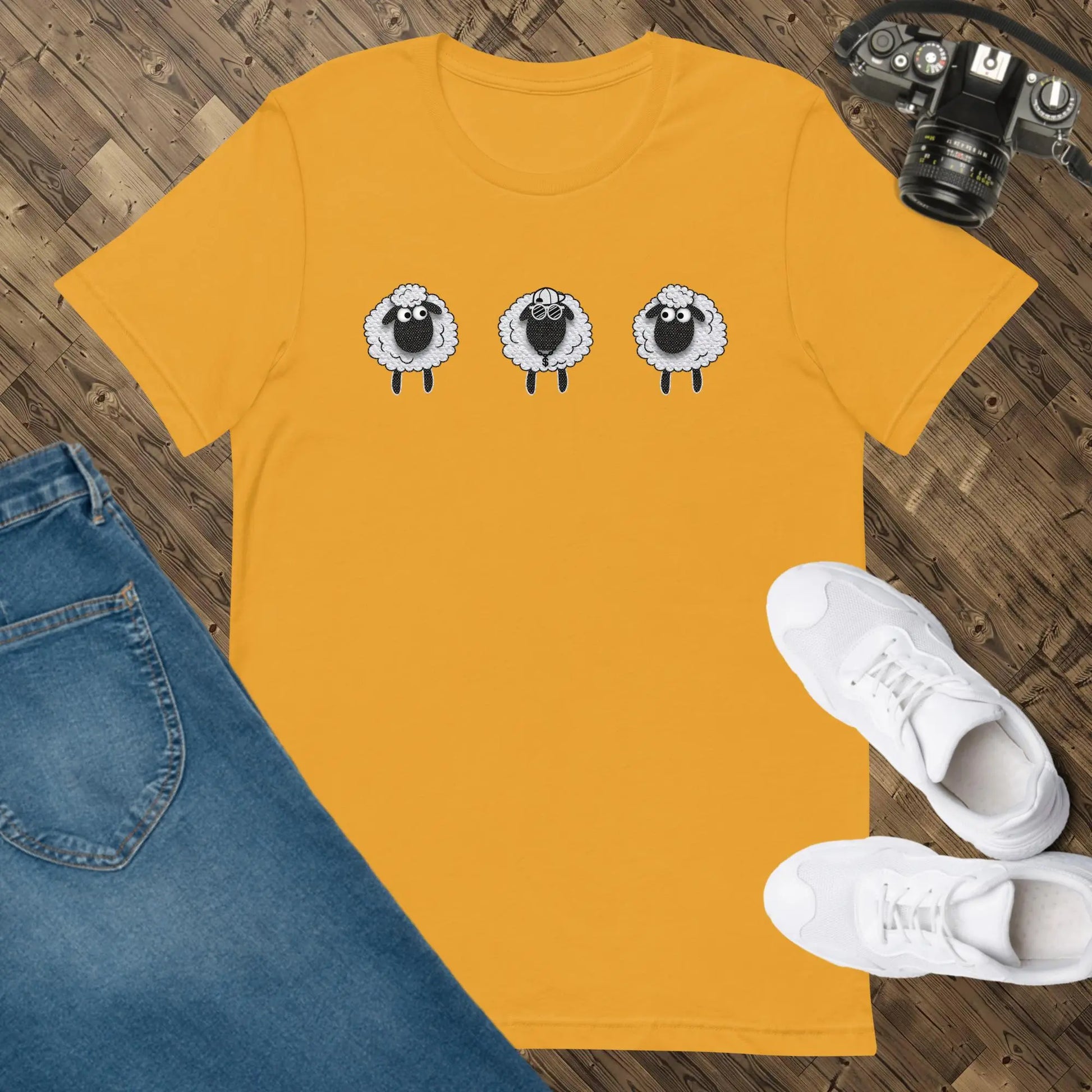 Sheep Bling Unisex t-shirt by BC Ink Works - BC Ink Works