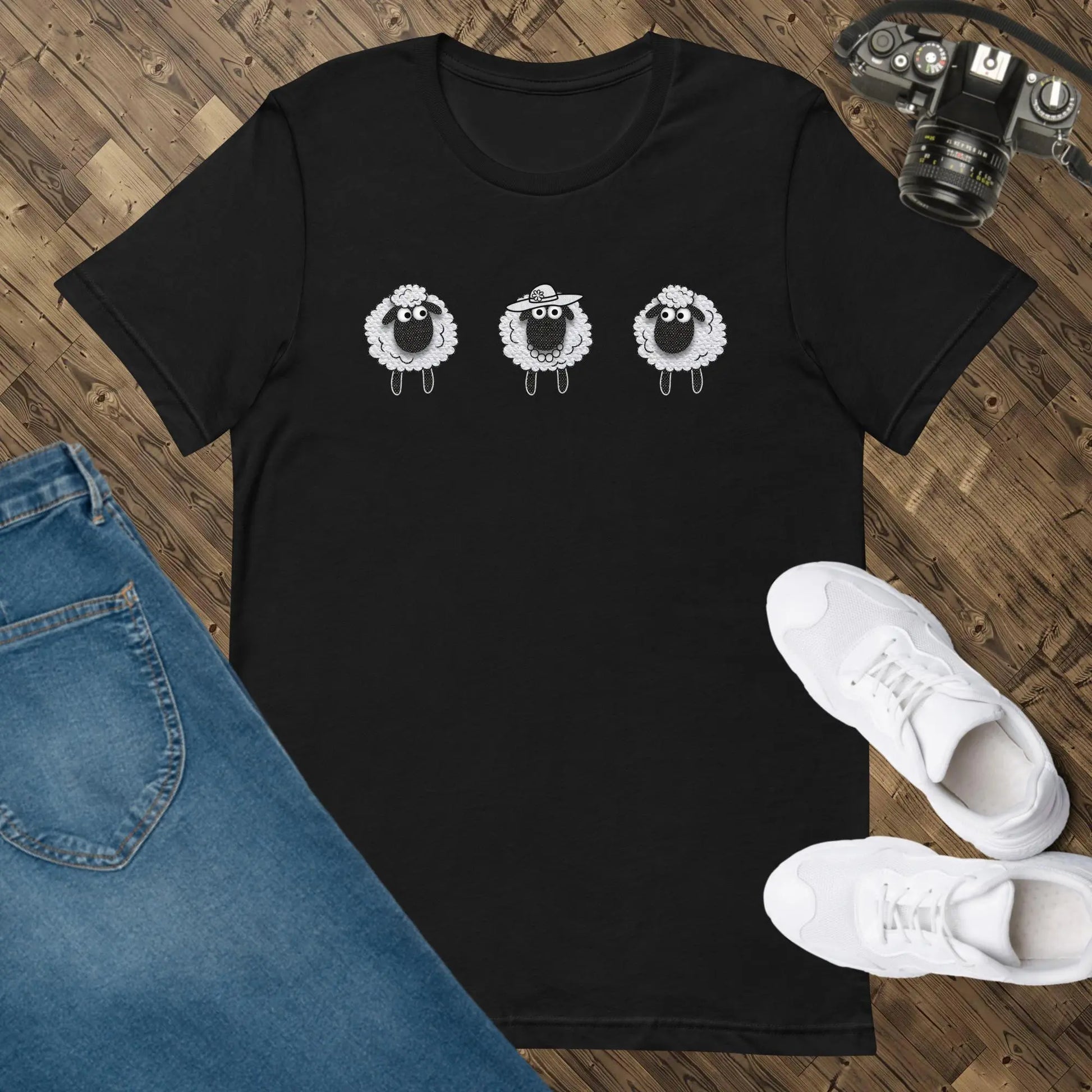 Sheep Lady Unisex t-shirt by BC Ink Works - BC Ink Works