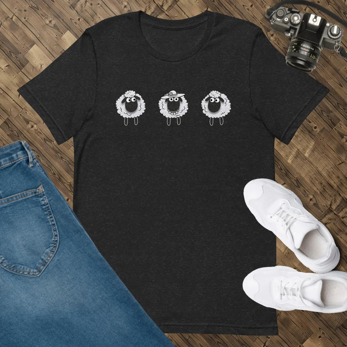 Sheep Lady Unisex t-shirt by BC Ink Works - BC Ink Works