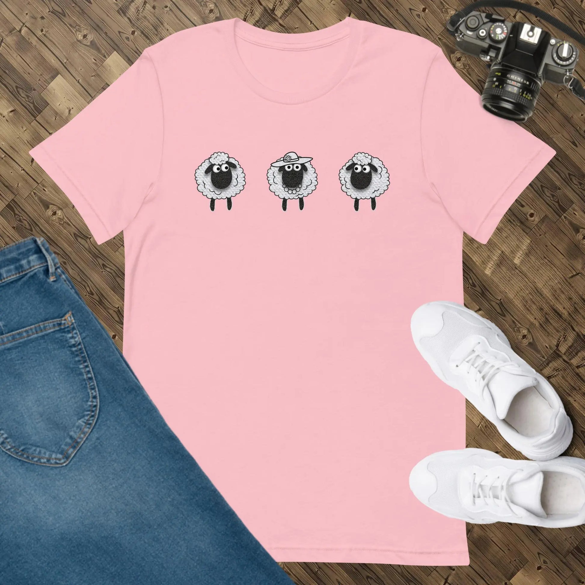 Sheep Lady Unisex t-shirt by BC Ink Works - BC Ink Works