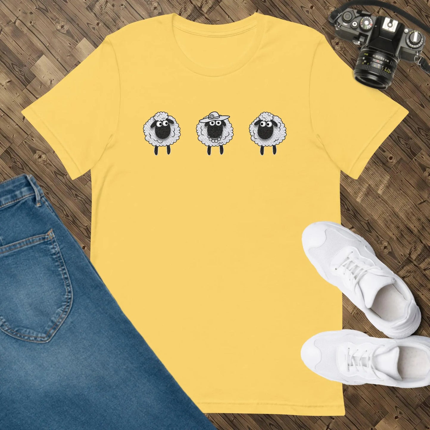 Sheep Lady Unisex t-shirt by BC Ink Works - BC Ink Works