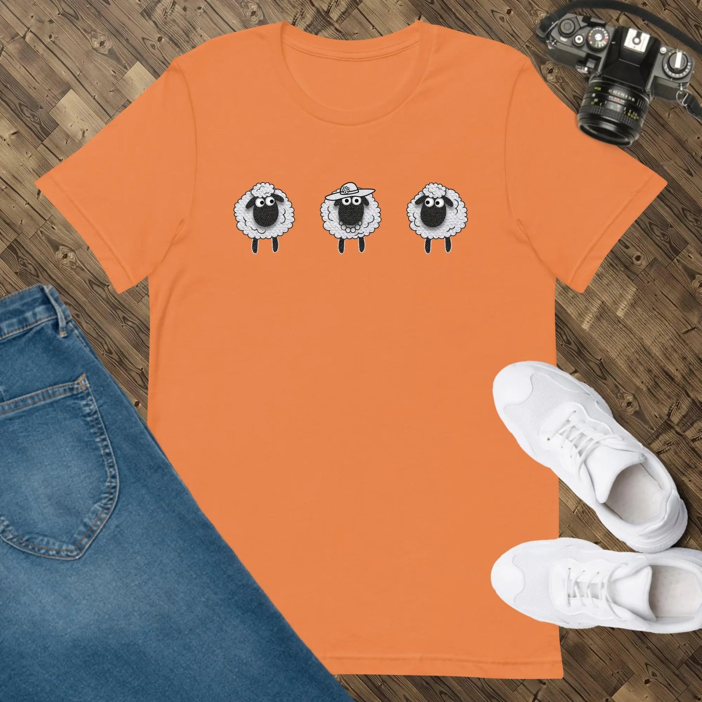 Sheep Lady Unisex t-shirt by BC Ink Works - BC Ink Works