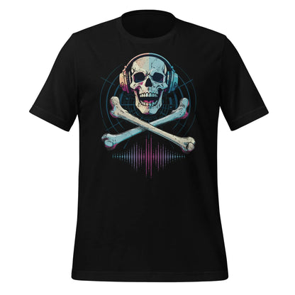 Skull Audio Unisex t-shirt by BC Ink Works - BC Ink Works