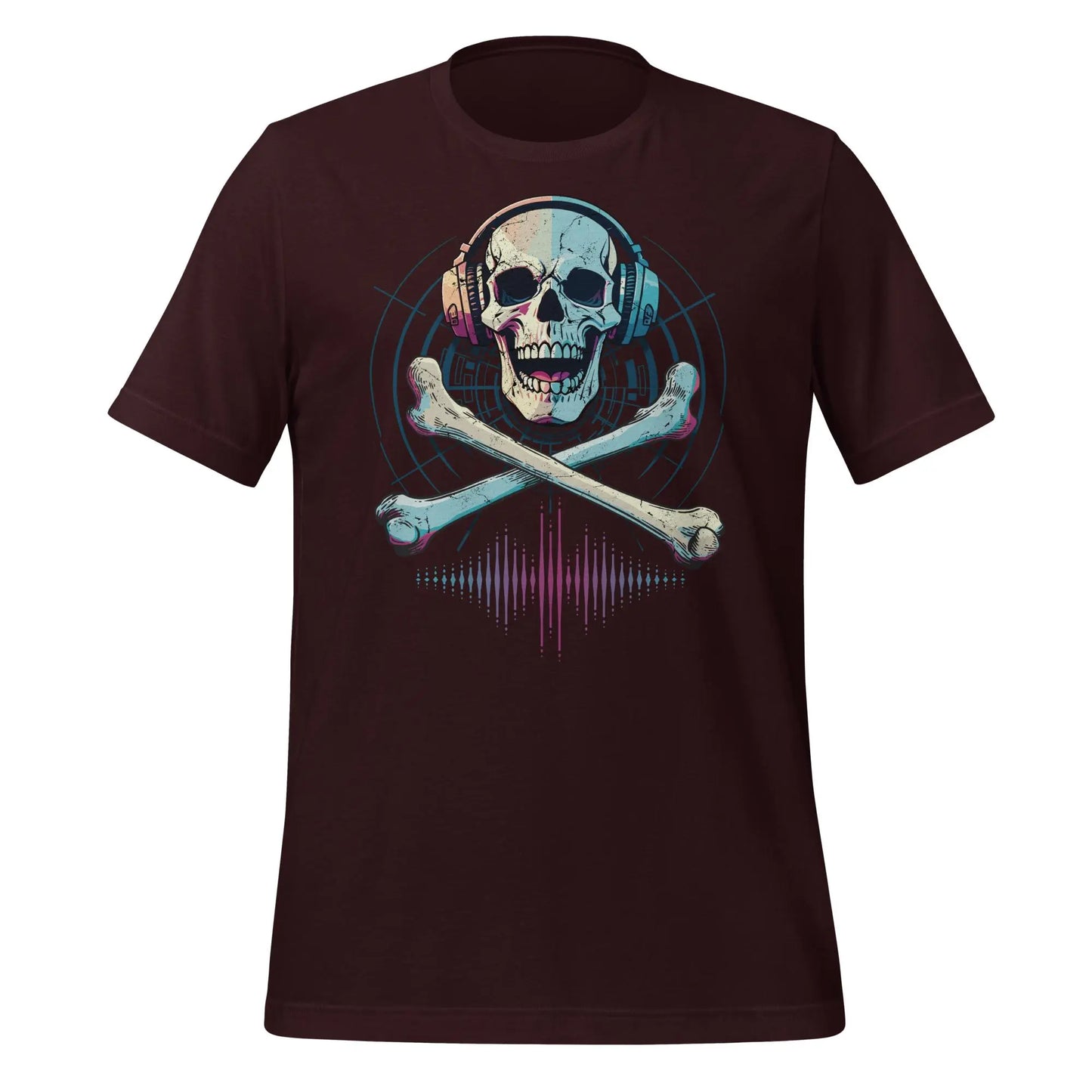 Skull Audio Unisex t-shirt by BC Ink Works - BC Ink Works