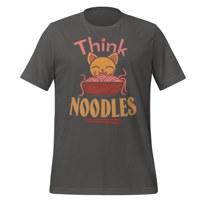 Think Noodles Bowl Unisex t-shirt by BC Ink Works - BC Ink Works