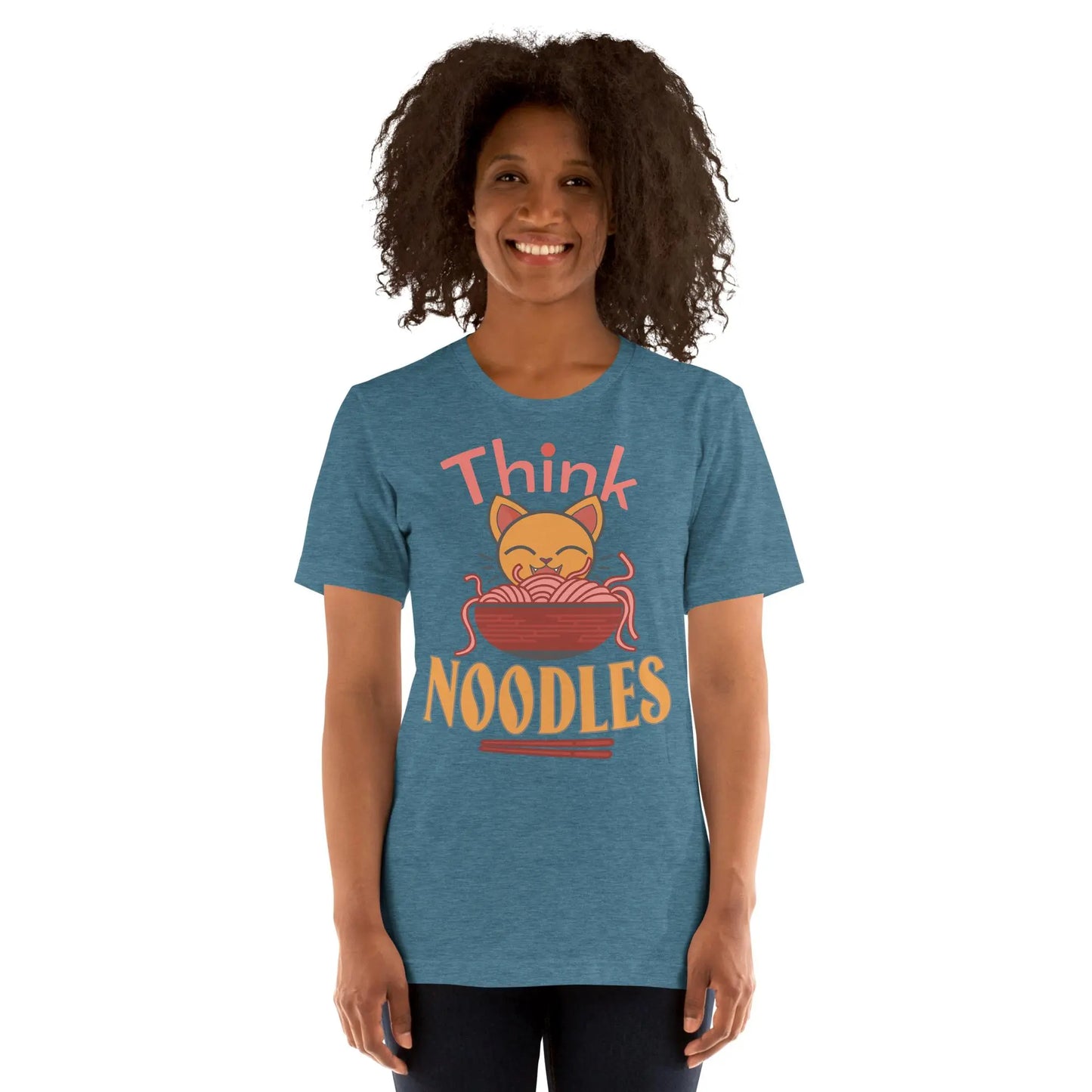 Think Noodles Bowl Unisex t-shirt by BC Ink Works - BC Ink Works