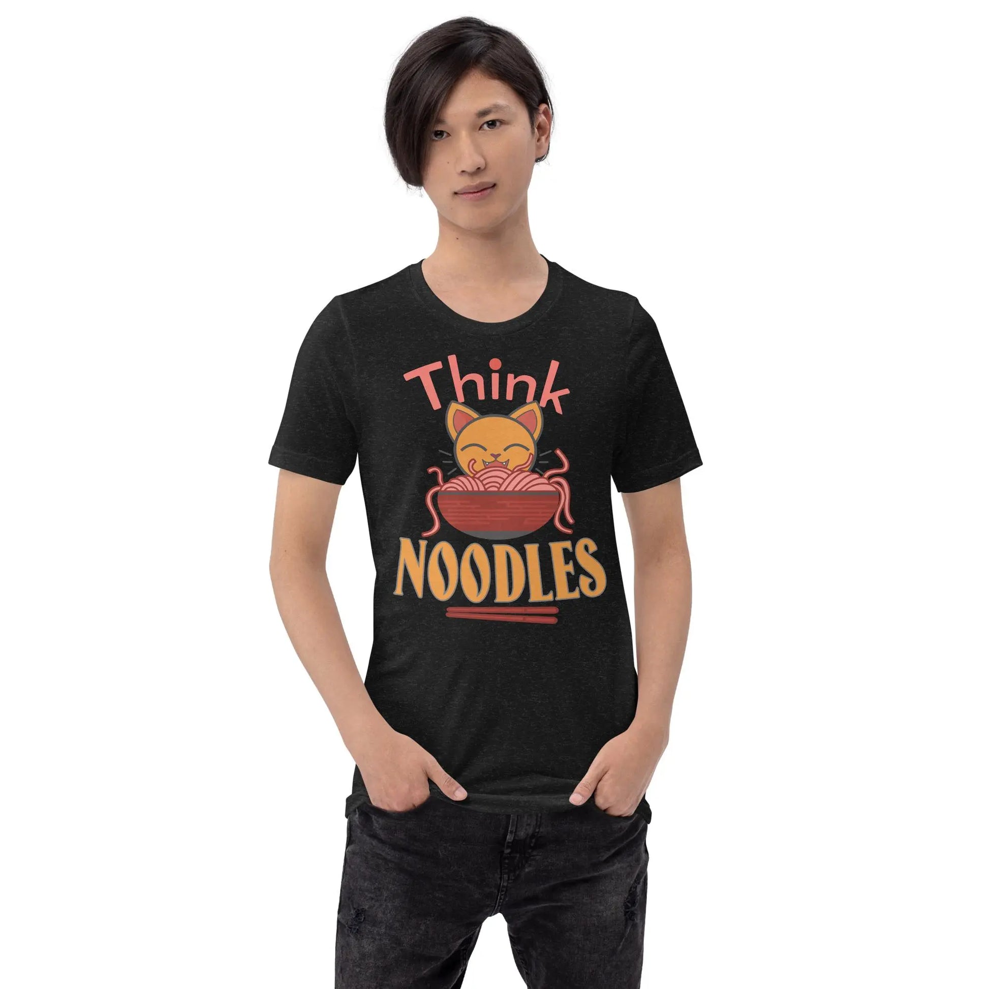 Think Noodles Bowl Unisex t-shirt by BC Ink Works - BC Ink Works