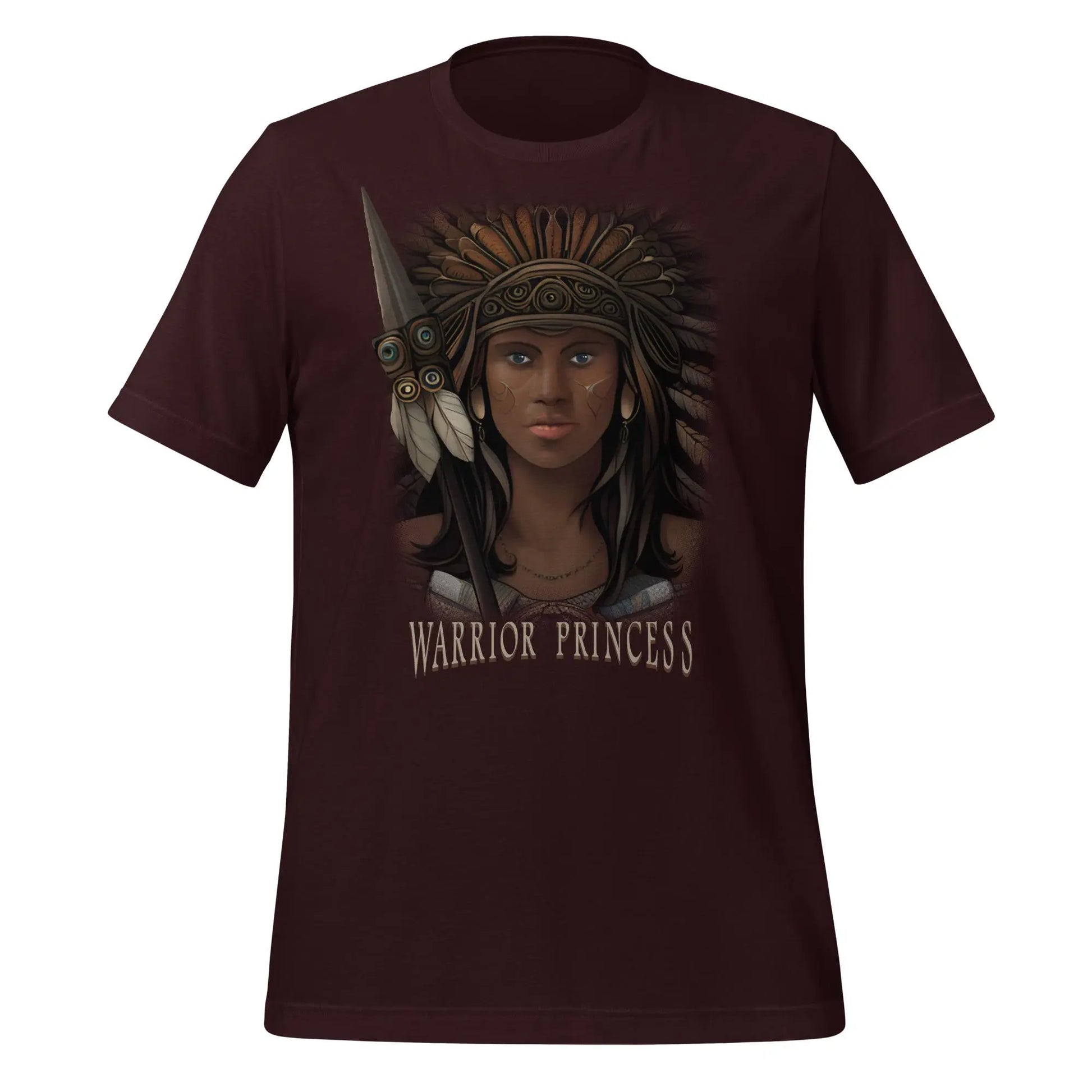 Warrior Princess Color Unisex t-shirt by BC Ink Works - BC Ink Works